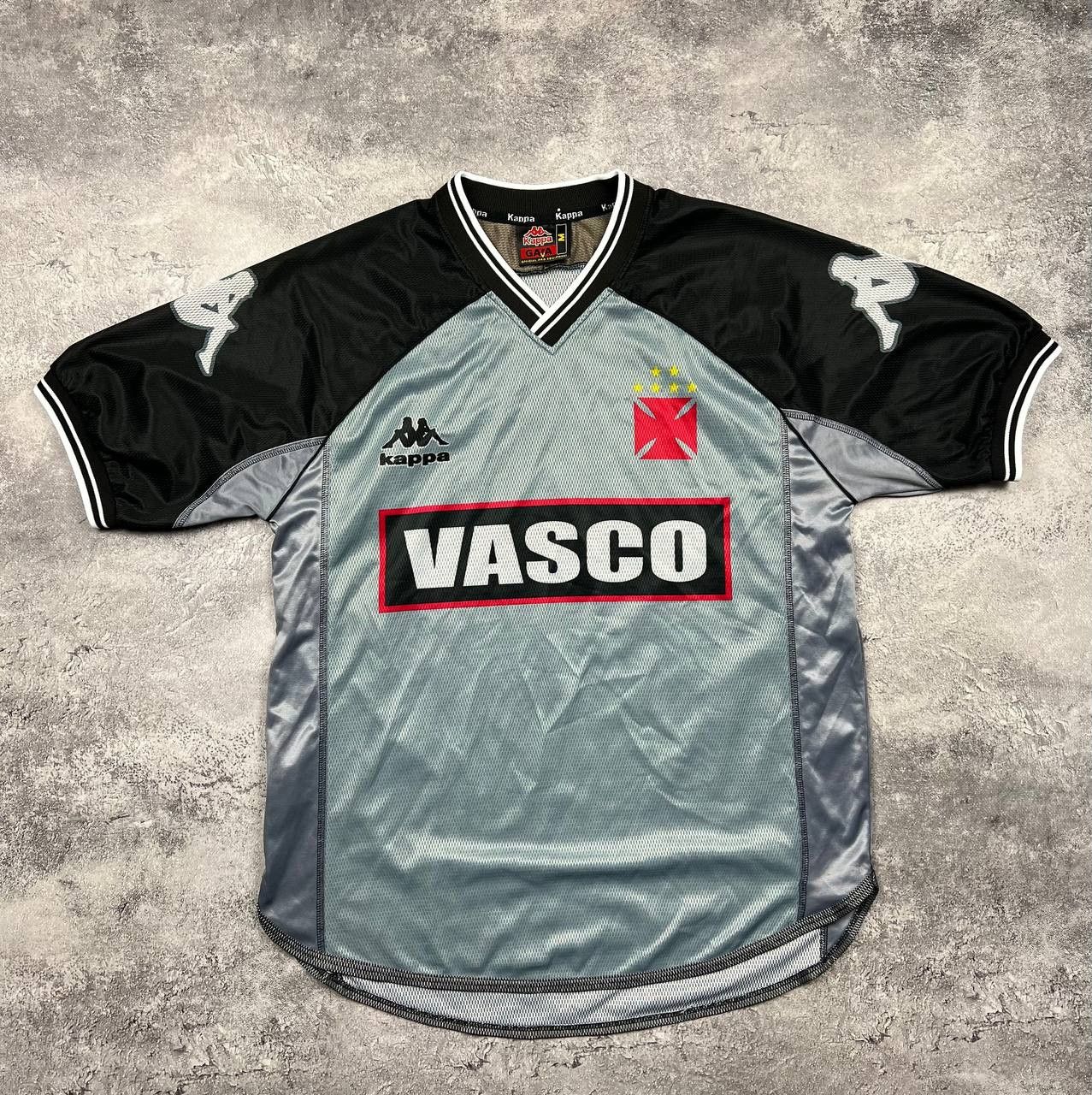 Kappa Vintage Kappa Camisa Vasco Da Gama 1990S RARE Size US M / EU 48-50 / 2 - 1 Thumbnail