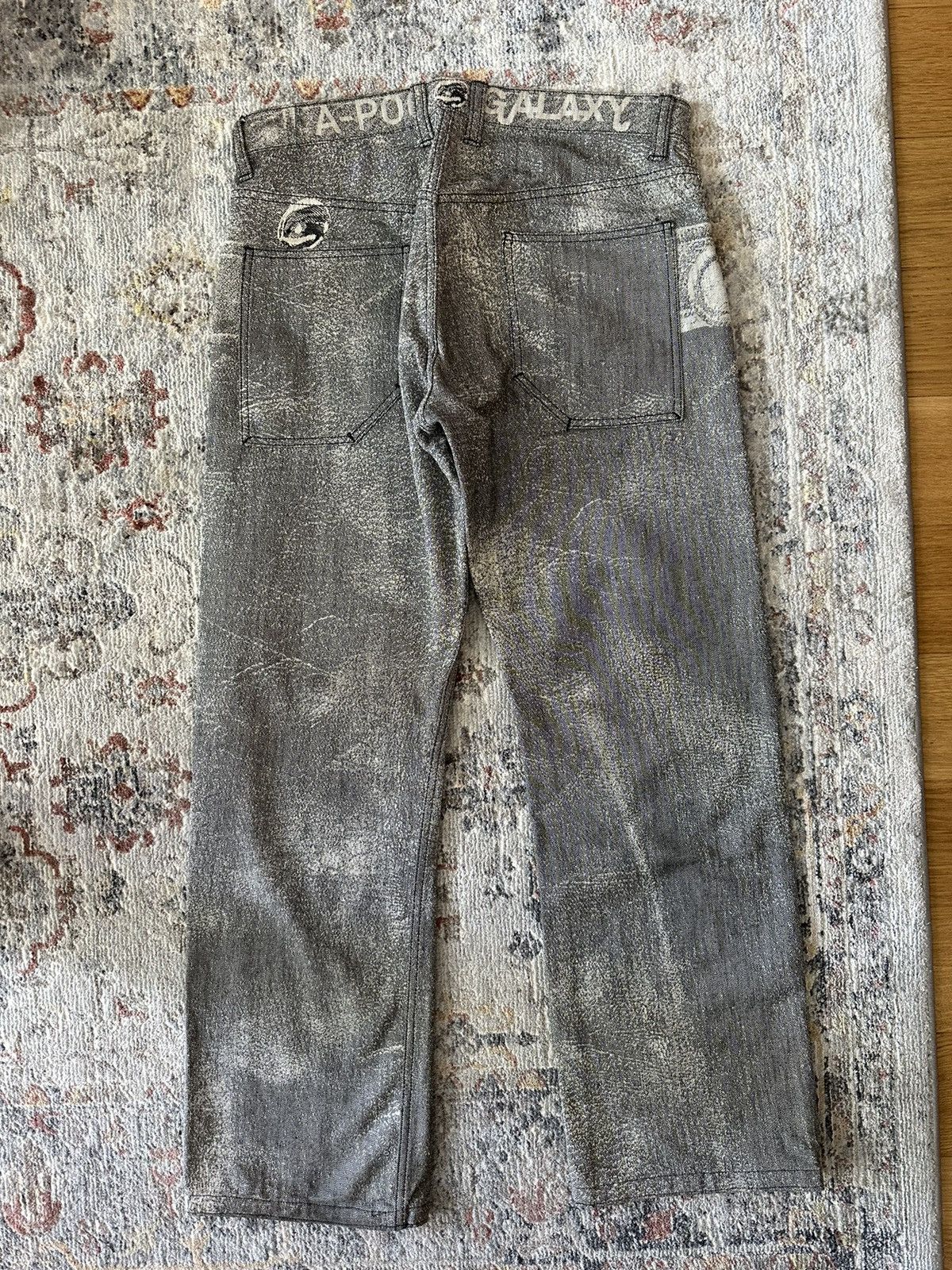 Issey Miyake Issey Miyake A-Poc men’s jeans. Size 32. VERY RARE! Size US 32 / EU 48 - 2 Thumbnail