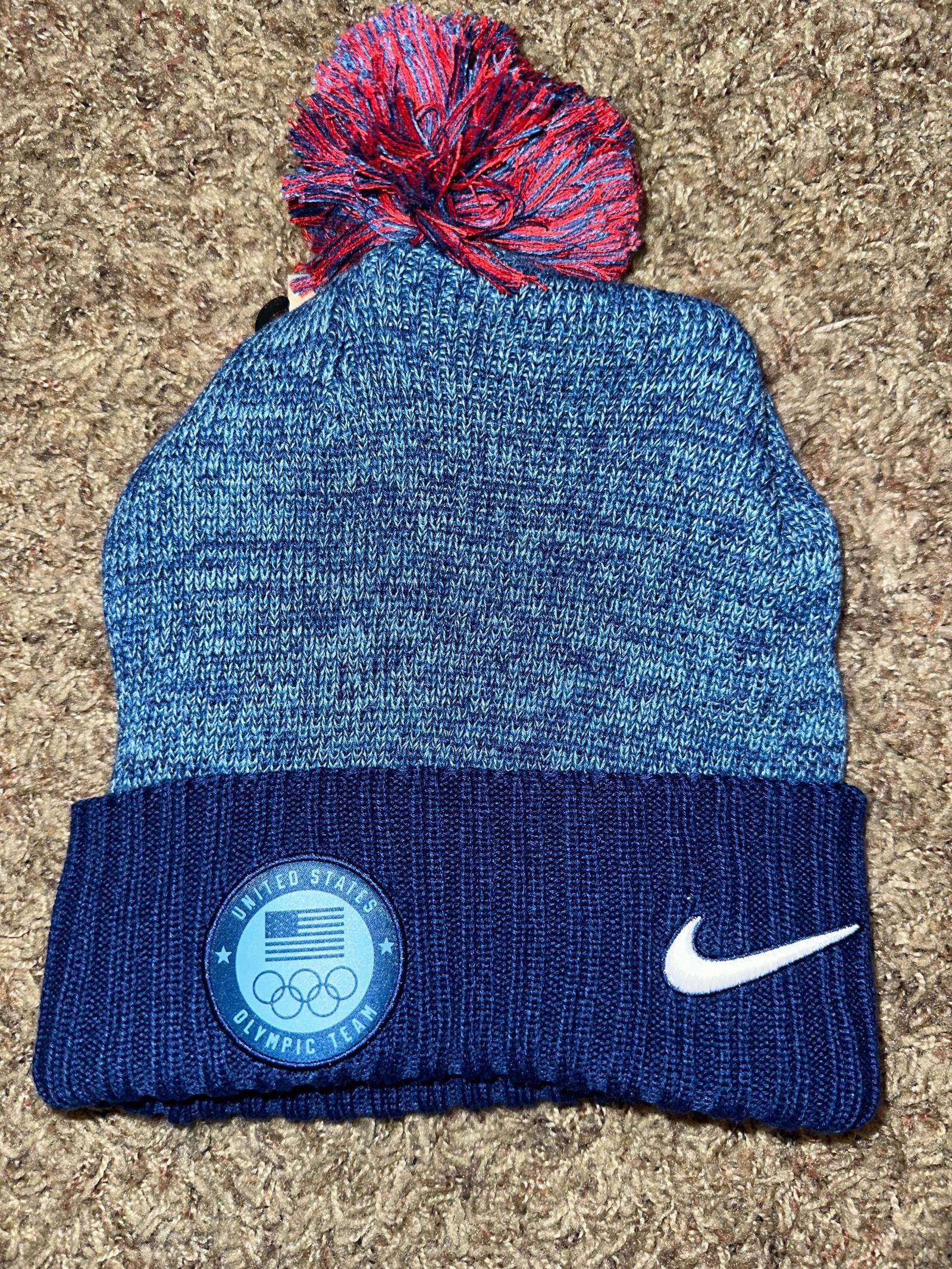 Nike Nike Men's Team Usa Performance Cuffed Knit Hat Size ONE SIZE - 1 Thumbnail