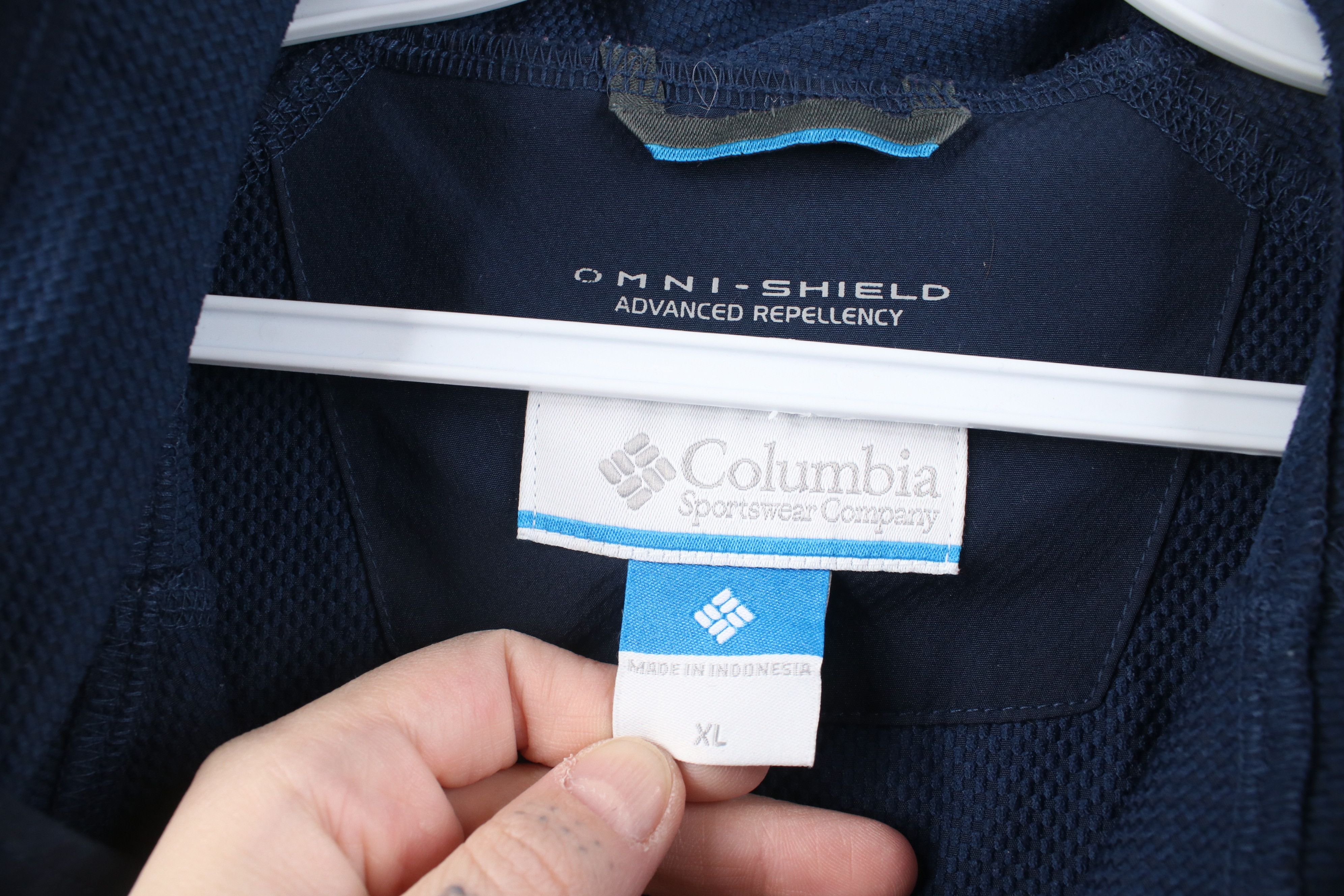 Columbia Y2K Columbia Water Resistant Full Zip Hooded Rain Jacket Size XL / US 12-14 / IT 48-50 - 7 Thumbnail