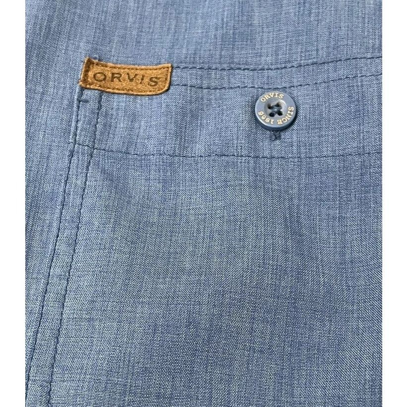Orvis Orvis M Blue Performance Tech Chambray Work Wear Stretch Size US M / EU 48-50 / 2 - 4 Thumbnail