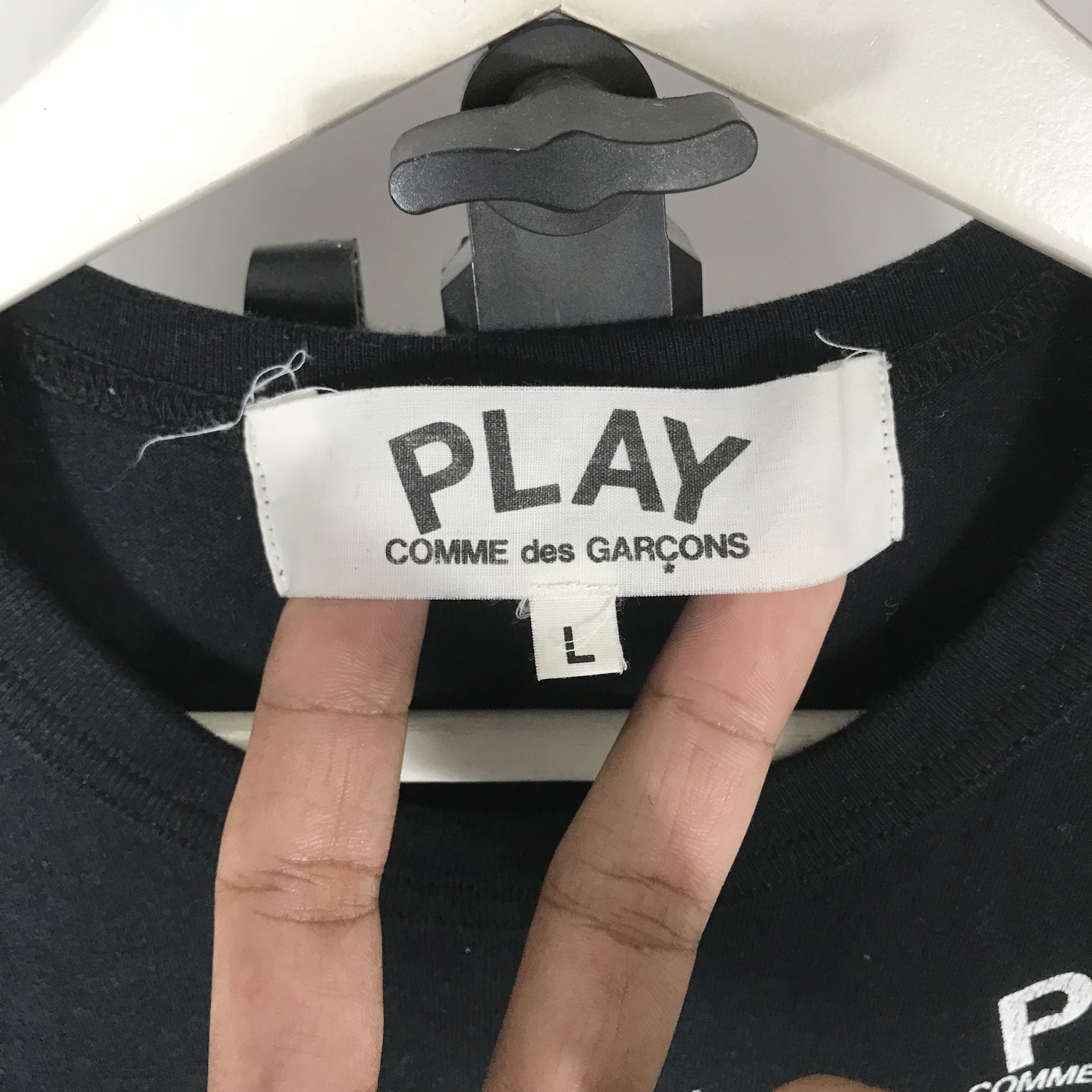 Comme des Garcons CDG PLAY Comme Des Garcons T-shirt Big logo Size US L / EU 52-54 / 3 - 5 Thumbnail