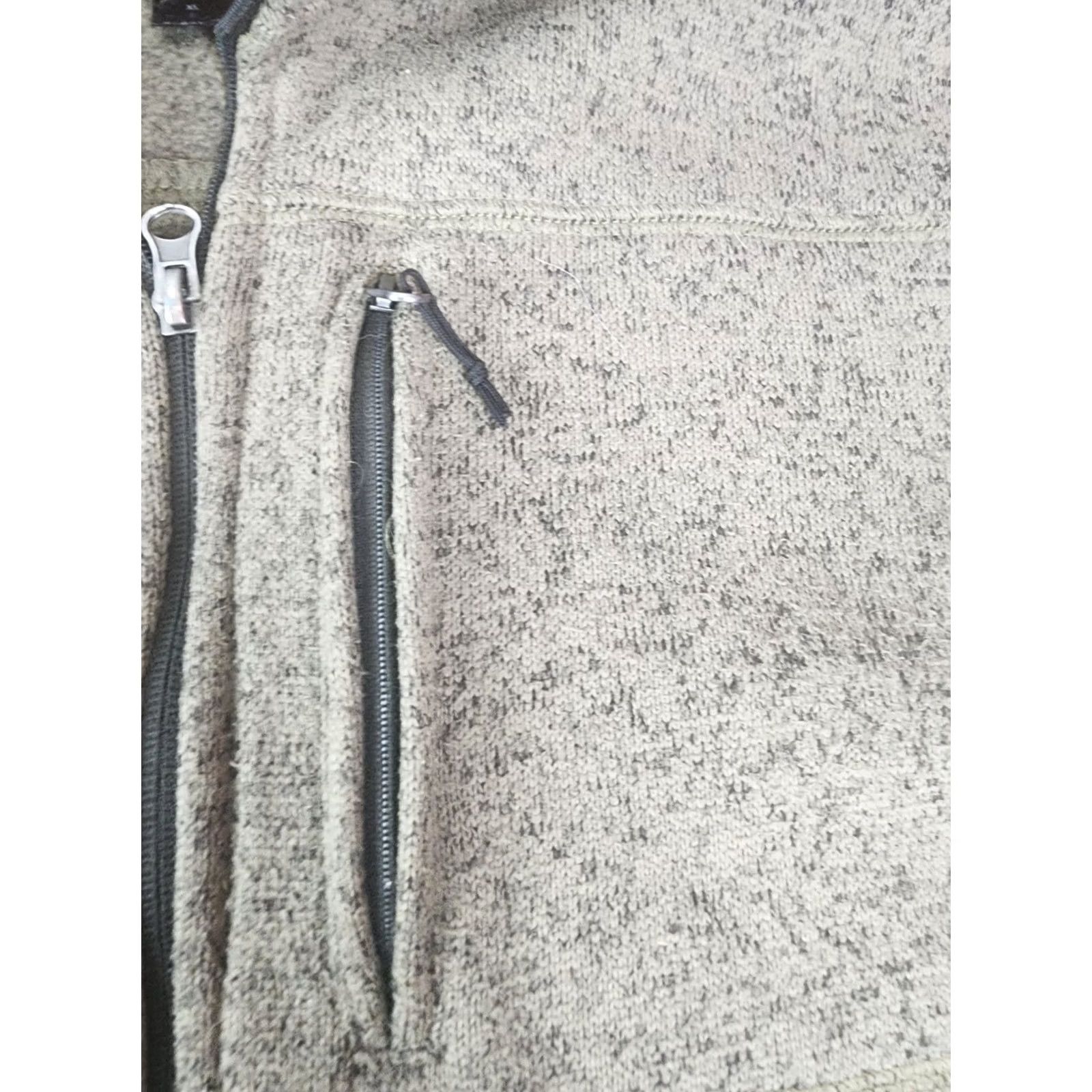 Vintage Northwest Territory Jacket Mens XL Green Full Zip Fleece Long Sleeve Regular 1/4 Zip Coat Coat Casual Winter Fall Spring Size US XL / EU 56 / 4 - 4 Thumbnail
