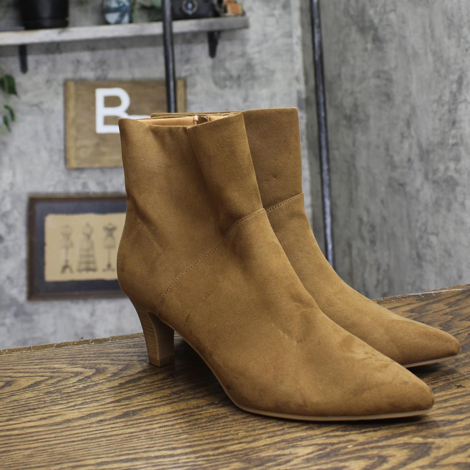 Other Universal Thread Frances Ankle Boots 88744371 Brown 11m Size US 11 / IT 41 - 1 Thumbnail