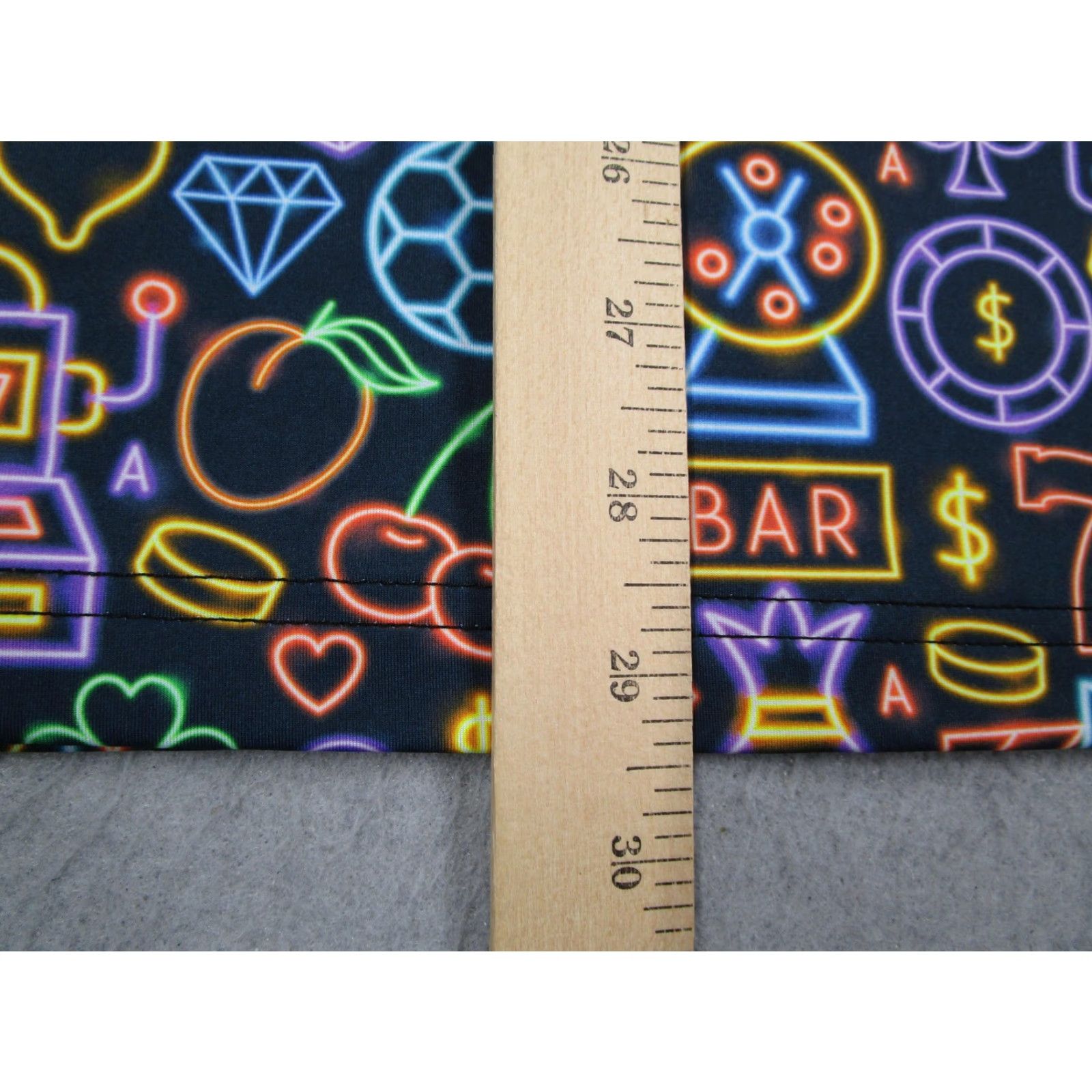 Vintage Sunday Swagger Polo Shirt Mens XL Black AOP Neon Casino Gambling Golf Print Polo Shirt Mens XL Black AOP Neon Casino Gambling Golf Print Size US XL / EU 56 / 4 - 7 Thumbnail