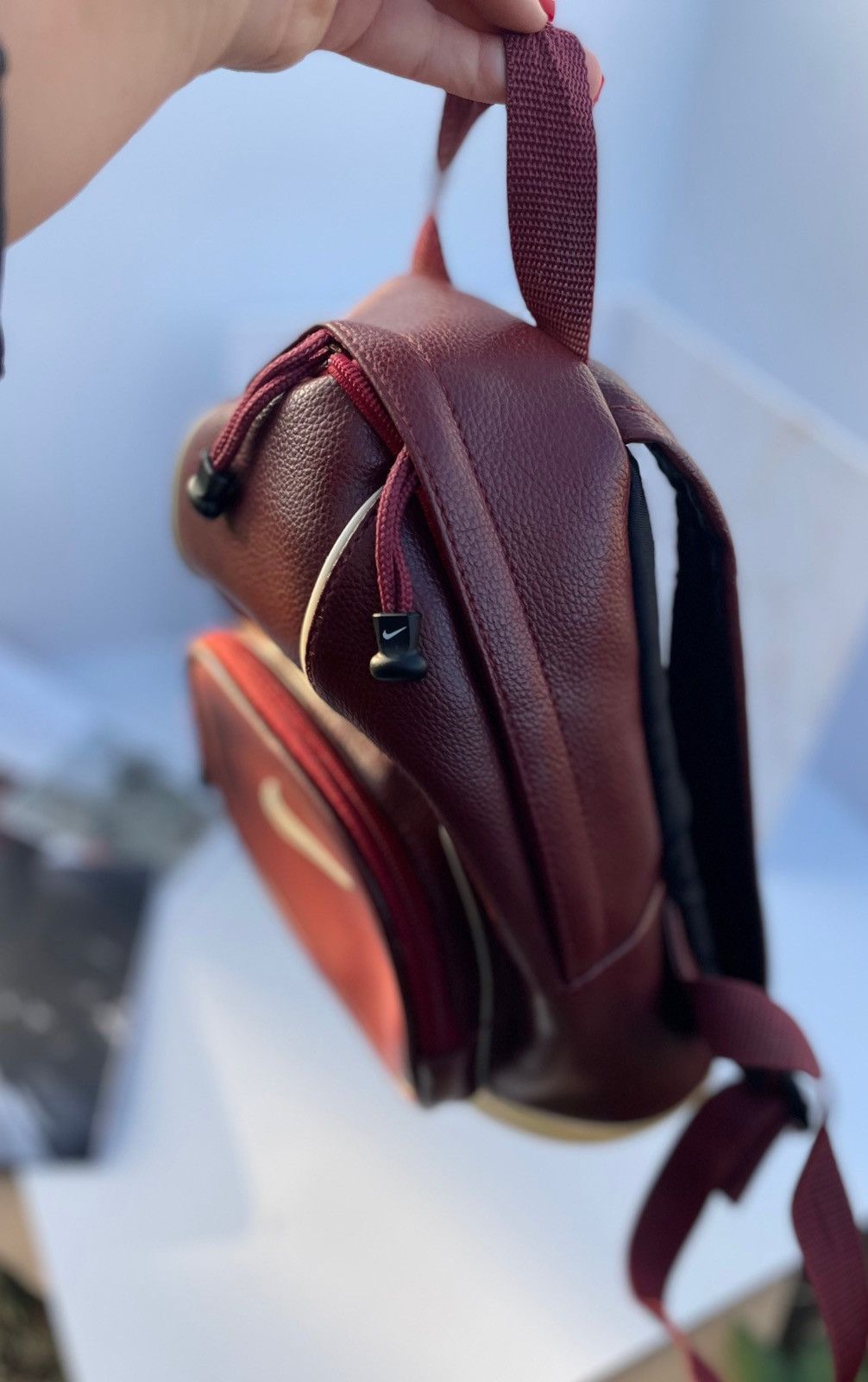 Nike Nike vintage leather backpack Size ONE SIZE - 14 Thumbnail