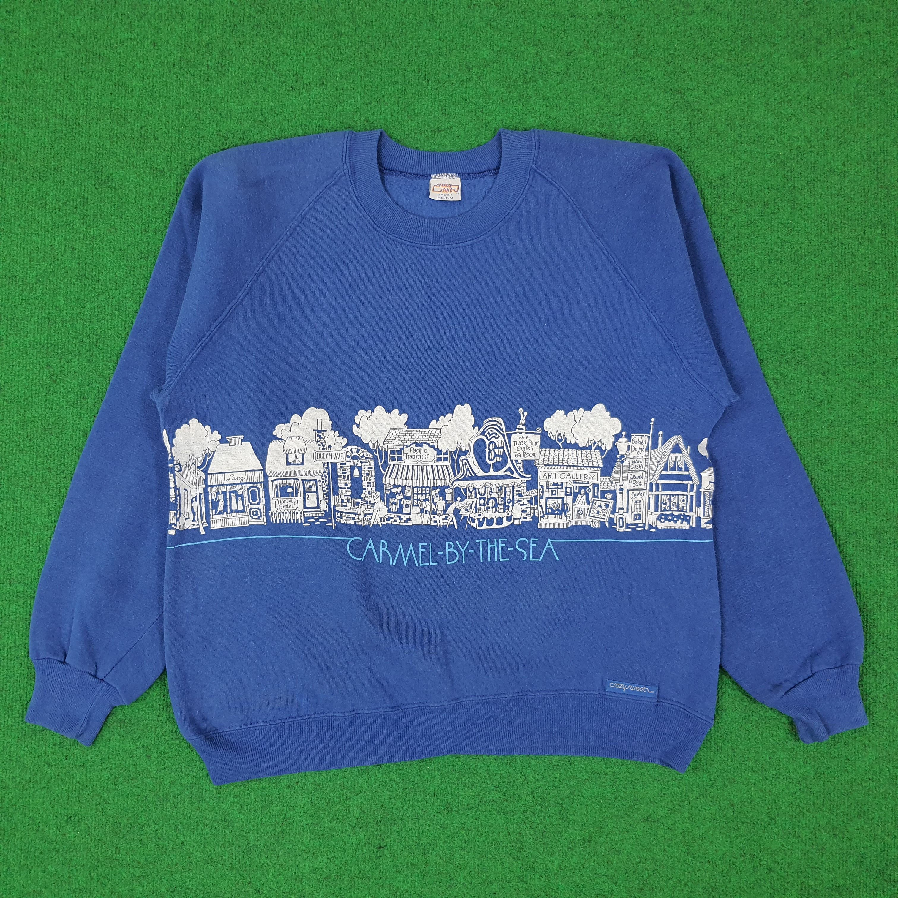 Vintage California Carmel by the Sea Art Sweatshirt C243N26