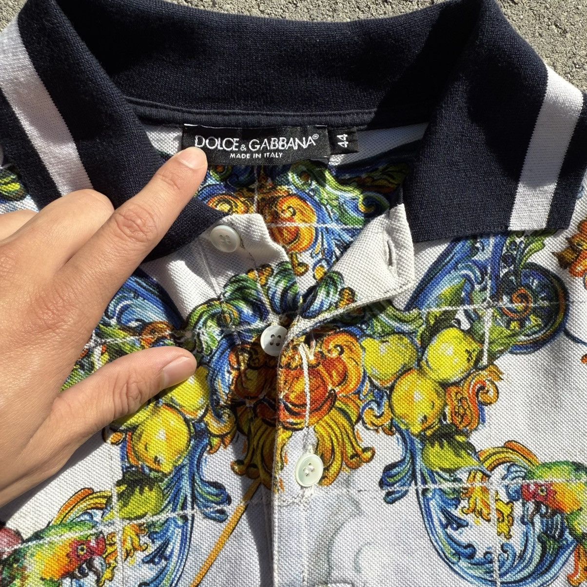 Dolce & Gabbana 2015 Dolce & Gabanna Poseidon Polo Size US S / EU 44-46 / 1 - 2 Thumbnail