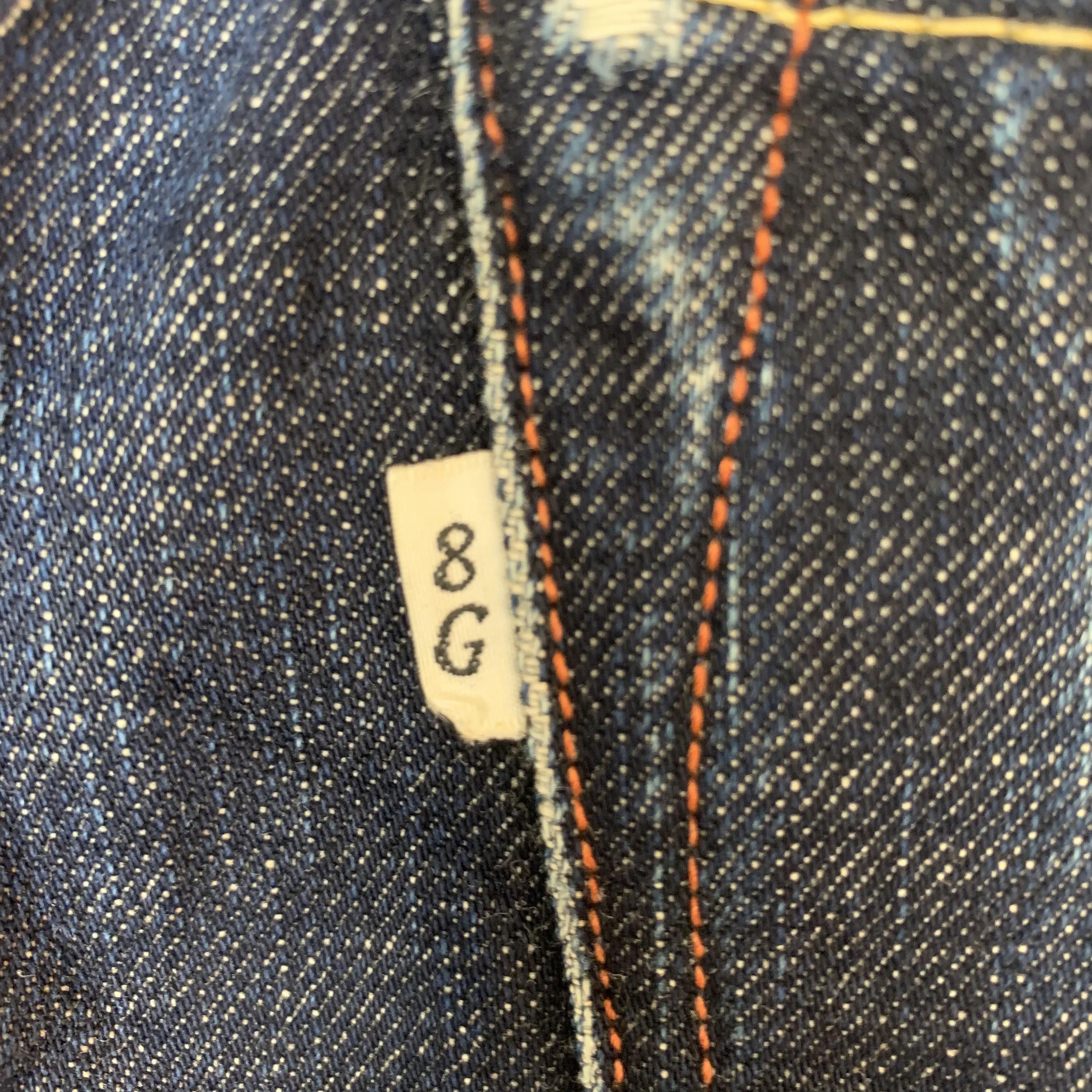 EIGHT-G Eight G Straight Cut Selvedge Jeans Size US 32 / EU 48 - 10 Thumbnail