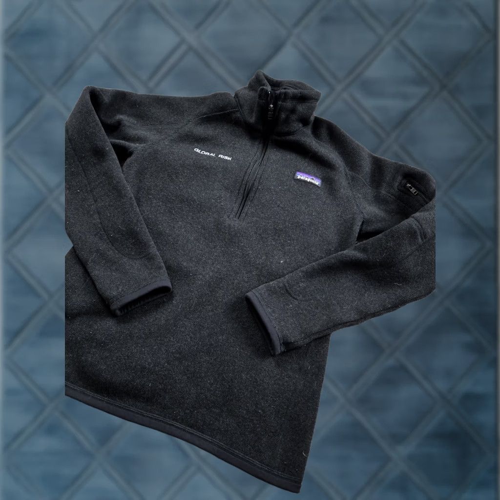 Patagonia Patagonia Better Sweater Jacket Womens Small Black 1/4 Zip Pullover Fleece Jacket Zip Pockets Outdoor Casual Travel Wool? Size S / US 4 / IT 40 - 1 Thumbnail