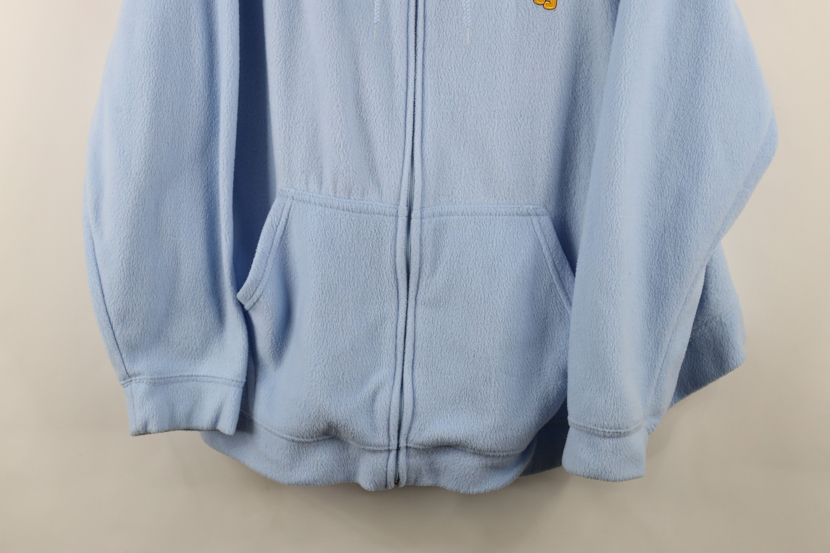Disney × Vintage Vintage 90s Disney Winnie the Pooh Full Zip Hoodie Carolina Size 3XL / US 20-22 - 3 Thumbnail