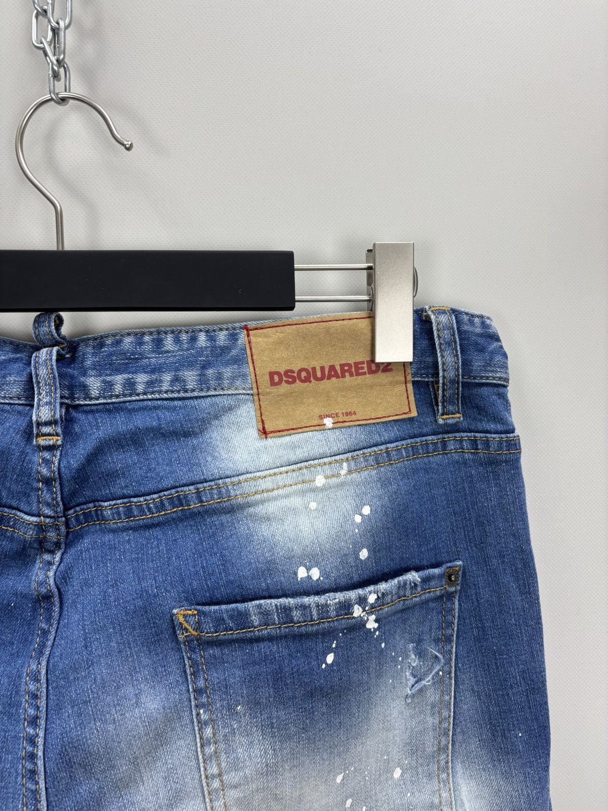 Dsquared2 Mens jeans Dsquared2 Size 54 Color Blue Size US 34 / EU 50 - 7 Thumbnail
