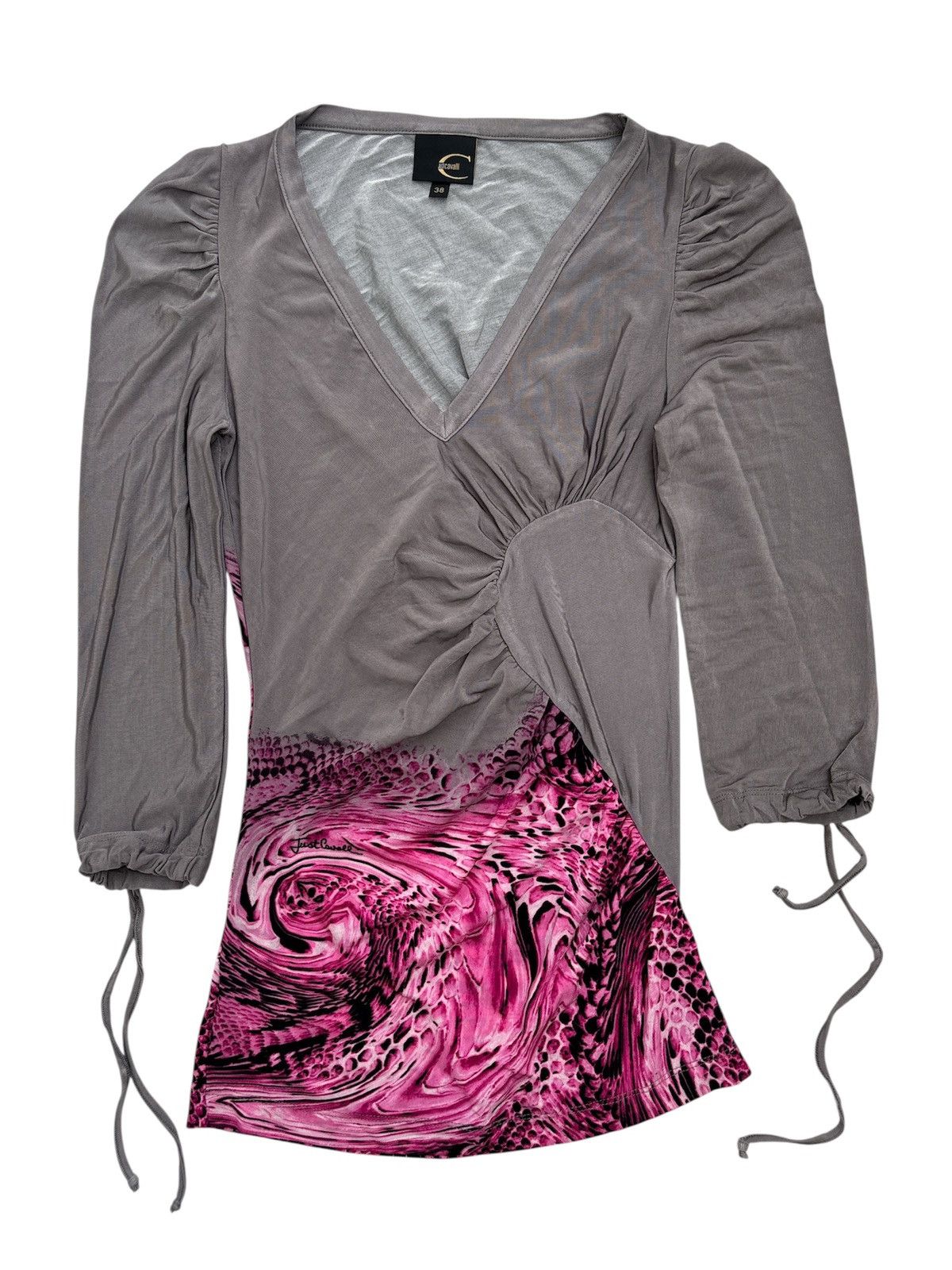Y2K Phyton Snake Print Mini Dress