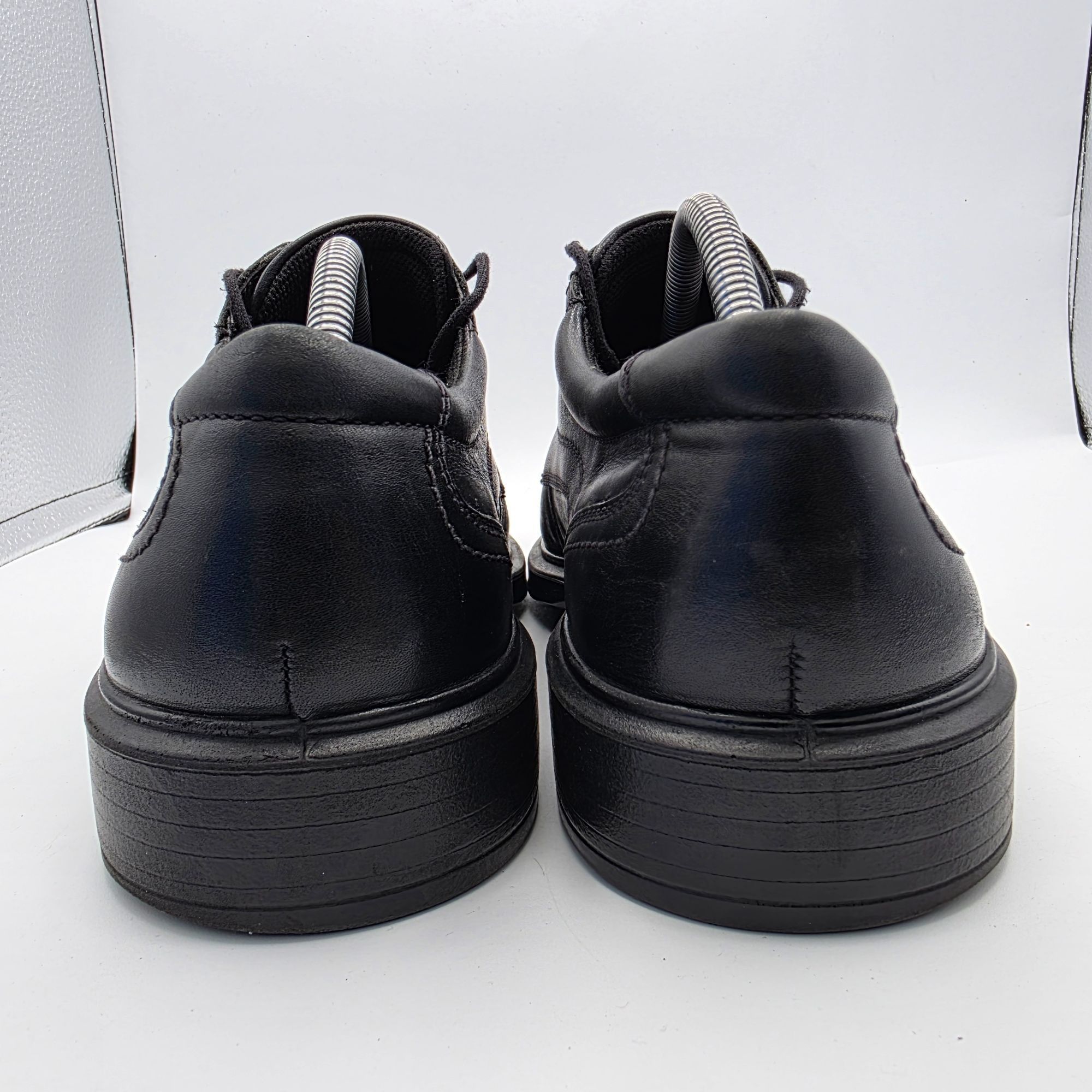 Ecco ECCO Helsinki Mens Size 9.5 Black Plain Toe Dress Shoes Oxfo Size US 9.5 / EU 42-43 - 5 Thumbnail
