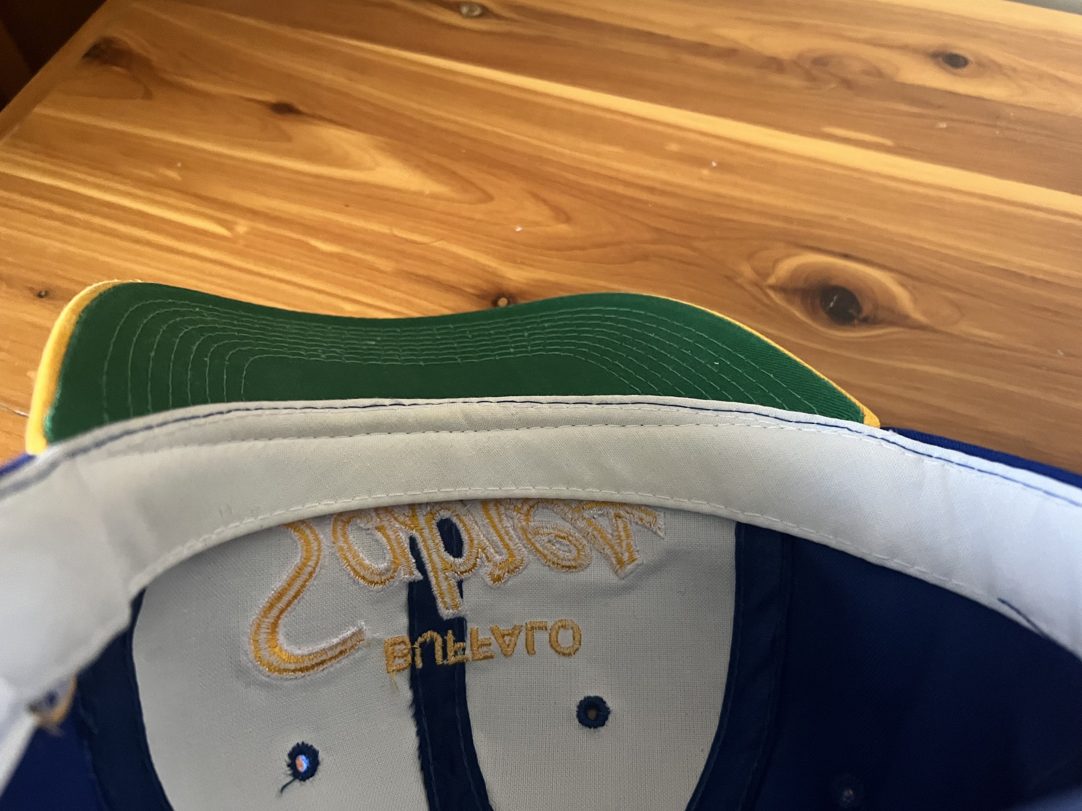 Sports Specialties Vintage Buffalo Sabres Twill Script Snapback Hat Cap NHL Size ONE SIZE - 6 Thumbnail