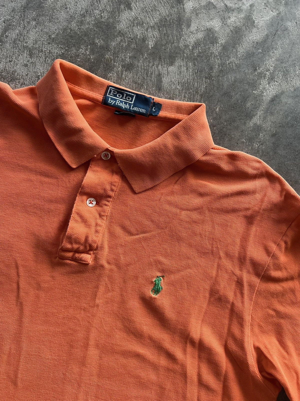 Polo Ralph Lauren Polo Ralph Lauren Orange Shirt Size US L / EU 52-54 / 3 - 2 Thumbnail