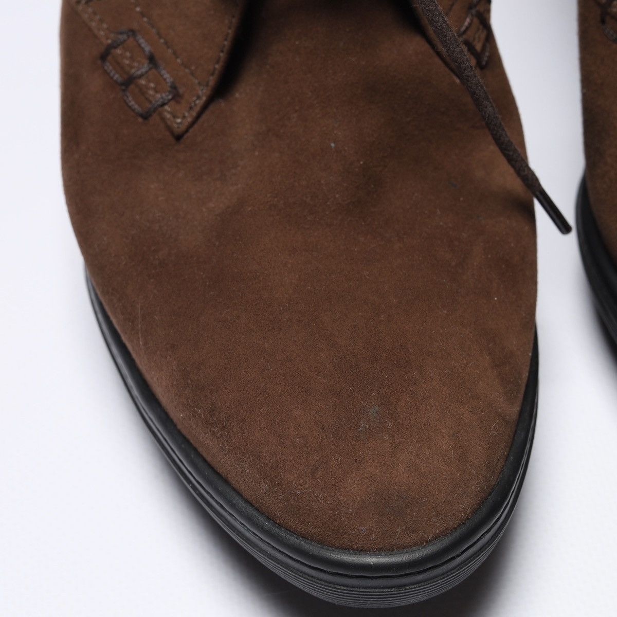Tod's Tods Suede Brown Pumps Heels Boots Shoes Size US 9.5 / IT 39.5 - 10 Thumbnail