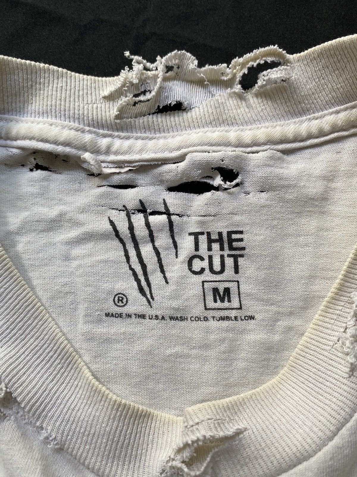 Vintage Thrash Comme Des Fuckdown Distressed ERD Grunge Band Size US M / EU 48-50 / 2 - 5 Thumbnail