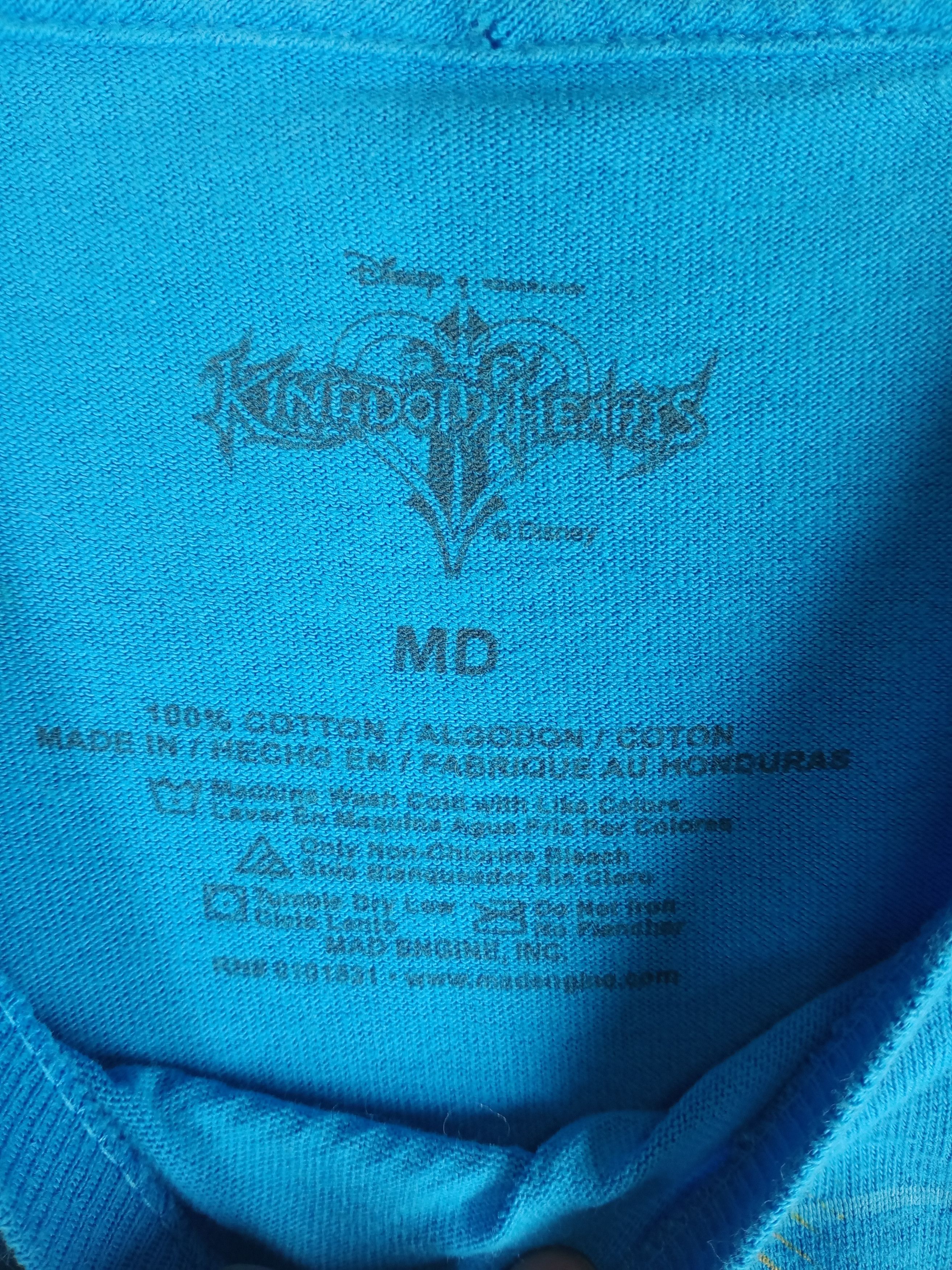 Disney Rare Vintage Kingdom hearts Tshirt Size US M / EU 48-50 / 2 - 4 Thumbnail