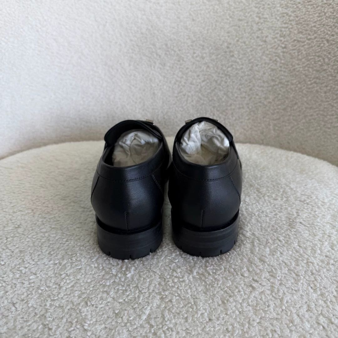 Hermes Hermes Black Loafers 36 New Unused Size US 5.5 / IT 35.5 - 4 Thumbnail
