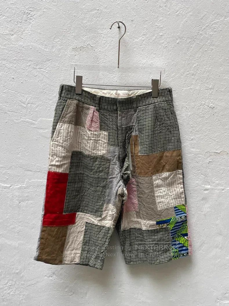 Junya Watanabe Junya Watanabe size M Ancient cloth patchwork five-panel p Size US 27 - 1 Thumbnail