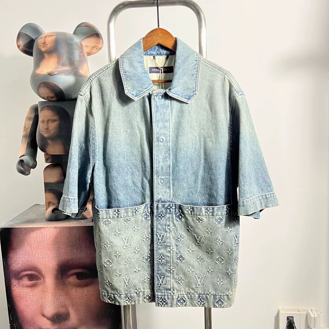 Louis Vuitton Louis Vuitton Denim Short Sleeve Jacket Size US M / EU 48-50 / 2 - 1 Thumbnail
