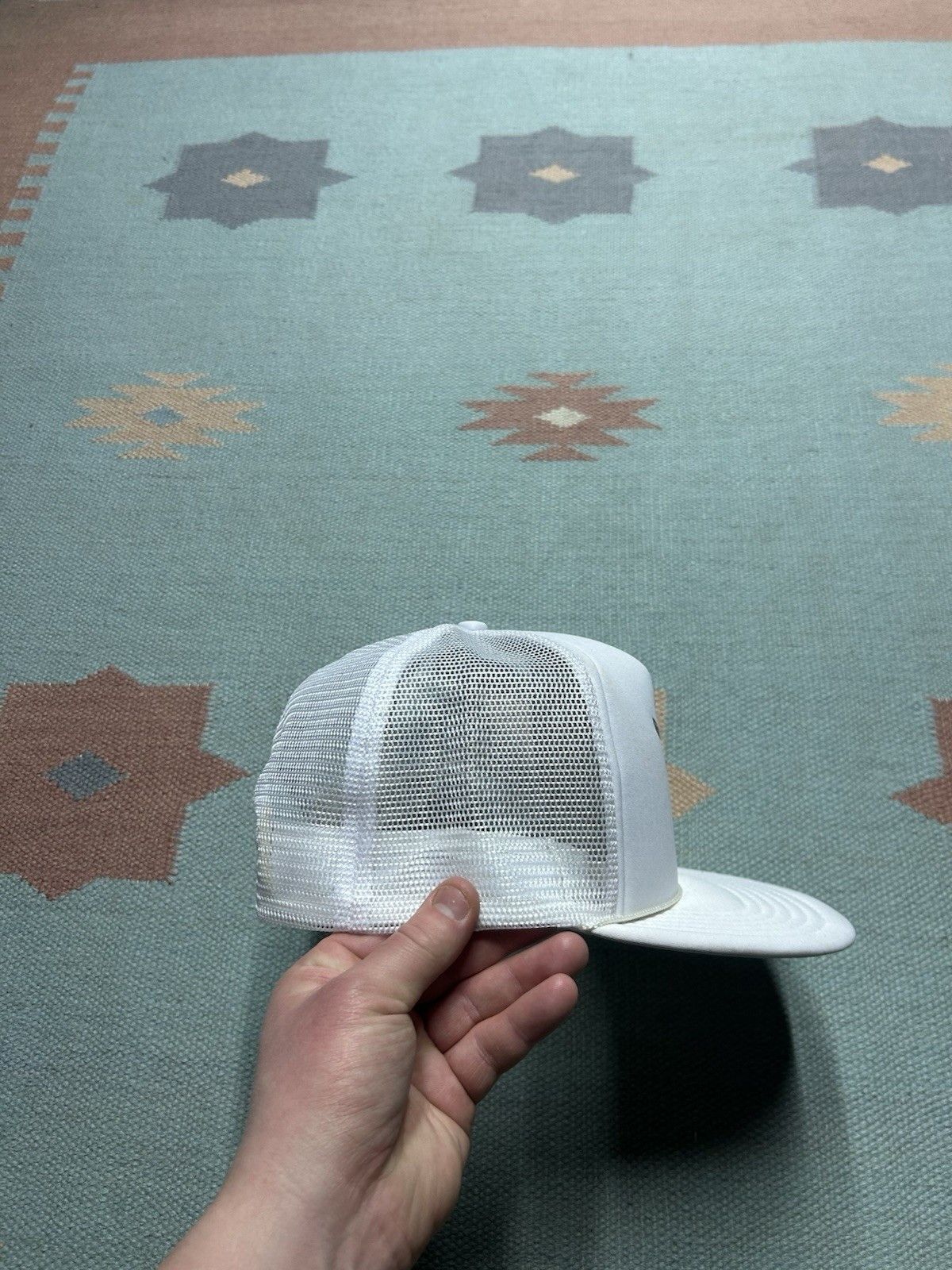 Vintage trucker hat Chevrolet all star game Cincinnati baseball NWT Size ONE SIZE - 9 Thumbnail