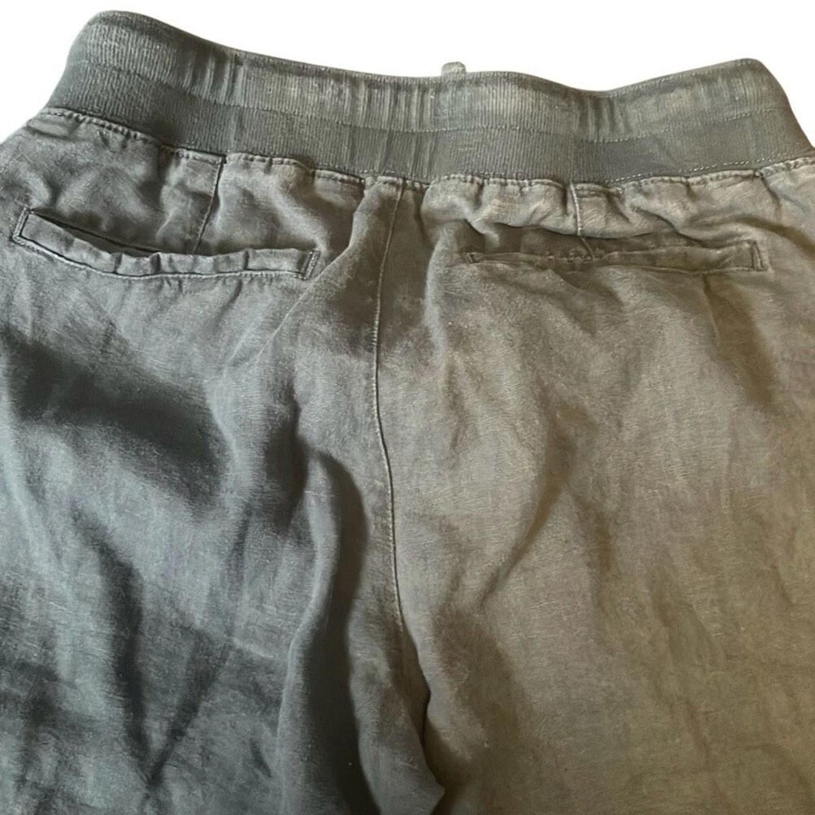 Designer Athleta linen cargo pants size 6 tall Size 28" / US 6 / IT 42 - 2 Thumbnail