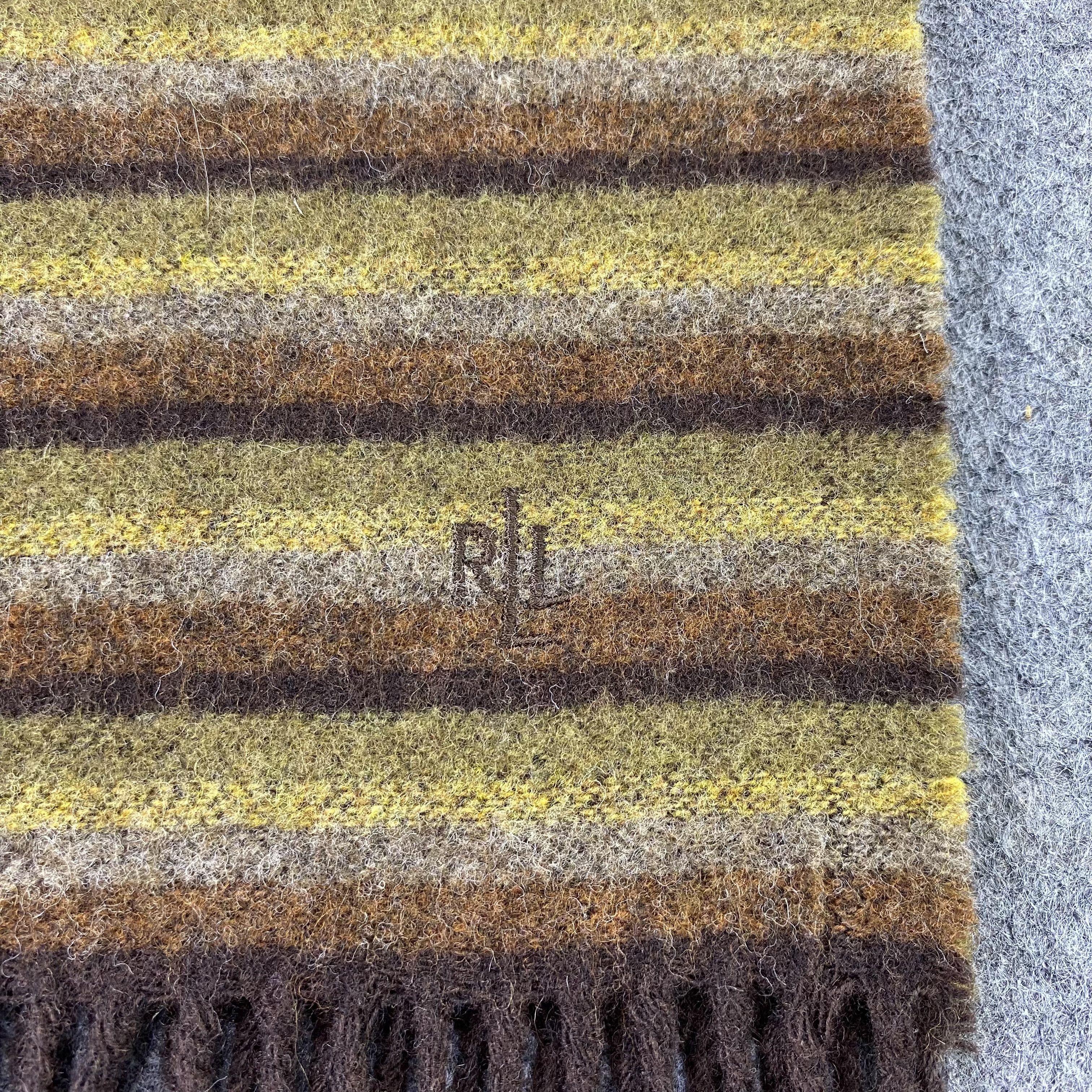 Ralph Lauren Ralph Lauren Wool Scarf / Muffler / Neckwear-T1502 Size ONE SIZE - 5 Thumbnail