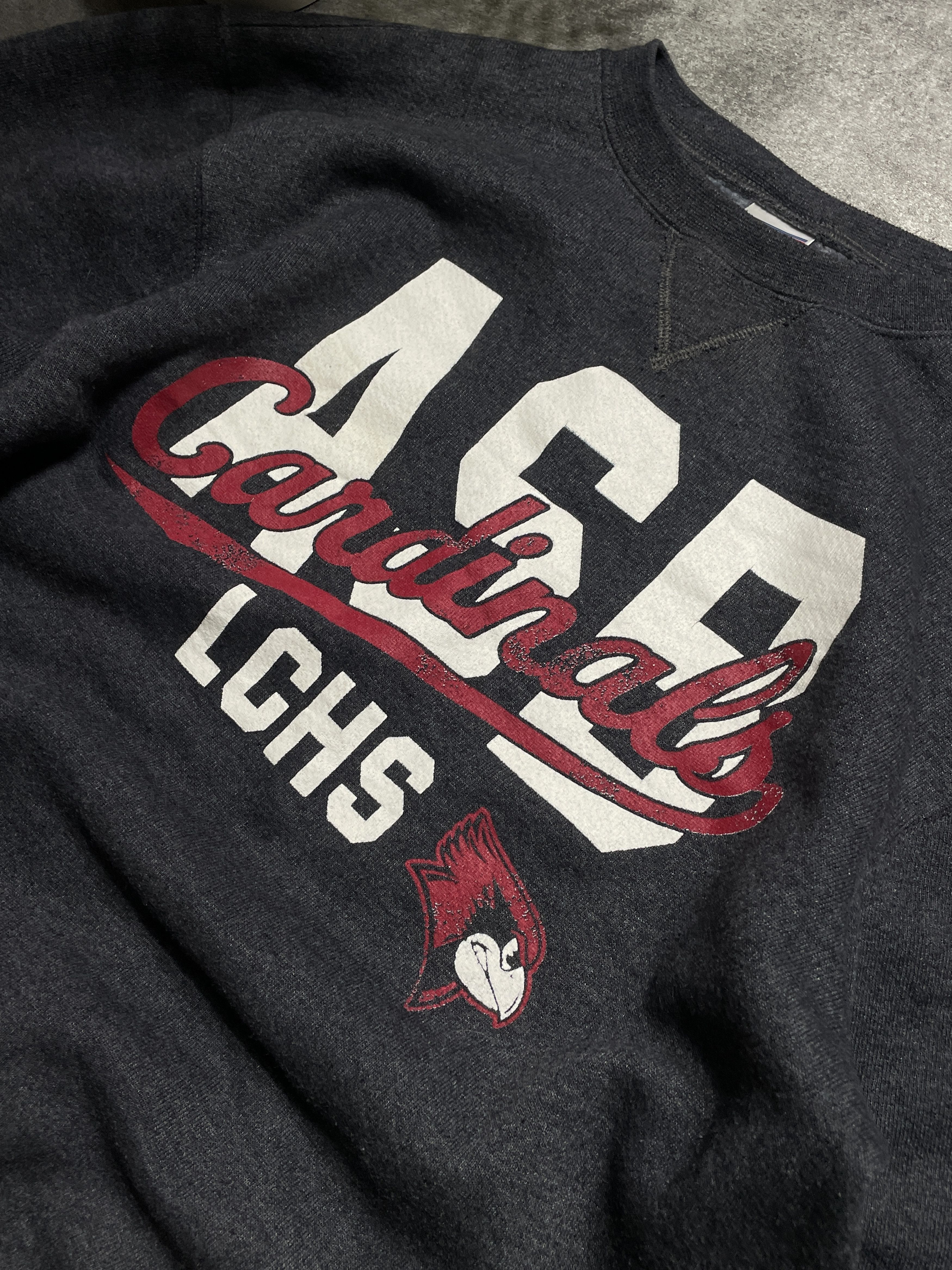 Vintage RARE❗️Vintage Y2K Cardinals Laguna Creek HS Sweatshirt Boxy Size US M / EU 48-50 / 2 - 4 Thumbnail