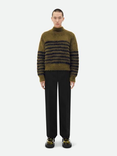 heavy marinière mohair sweater
