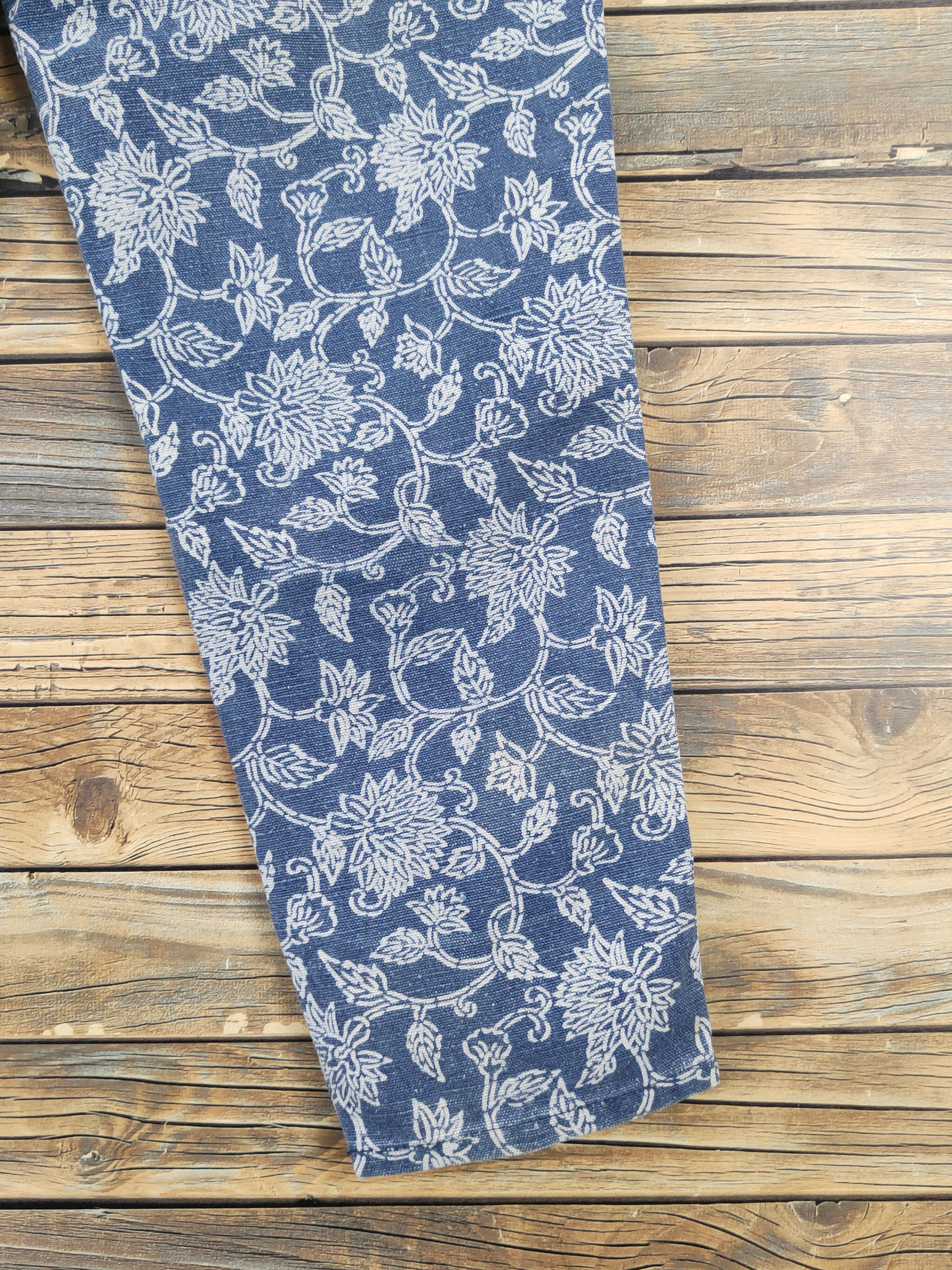 Japanese Brand Japan vintage art Blue Distressed Ripped denim Jeans #W1879 Size US 28 / EU 44 - 11 Thumbnail
