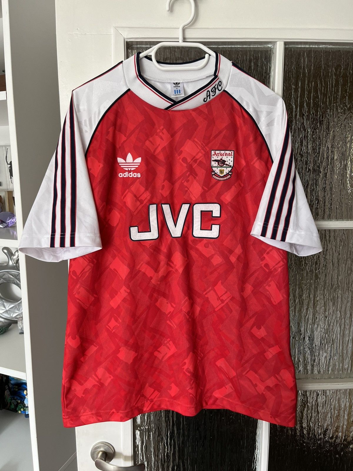 Adidas Arsenal FC 1990/1991/1992 Kit Reissue Rare Adidas Size US M / EU 48-50 / 2 - 1 Thumbnail