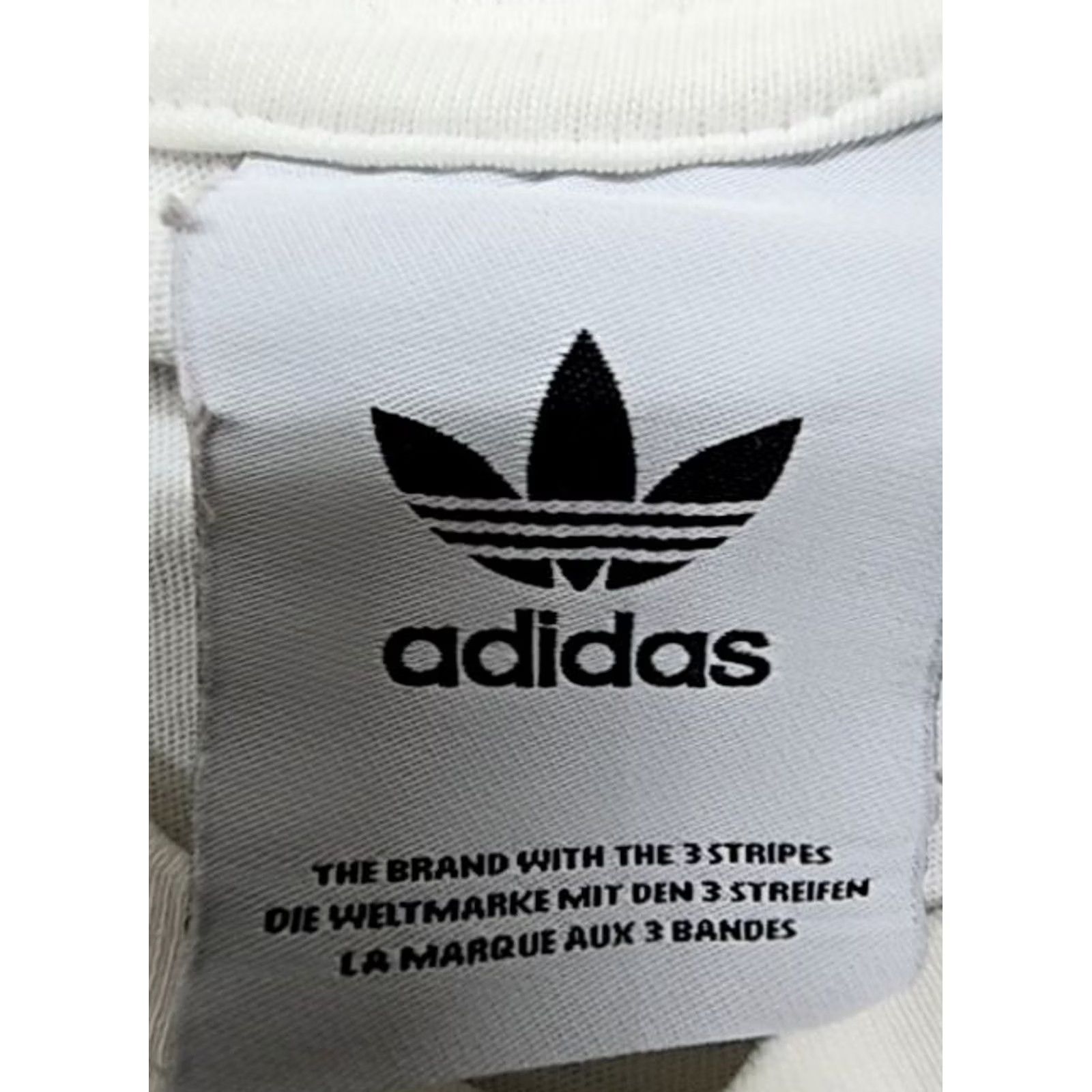 Adidas Adidas Originals Men’s White Stripe 3-Stripes T-Shirt M Cotton Shirt Men White Stripe 3-Stripes Originals Size US M / EU 48-50 / 2 - 3 Thumbnail