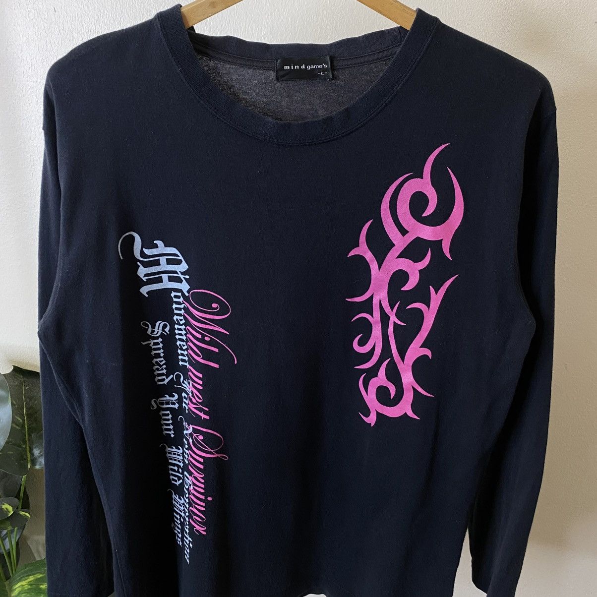 If Six Was Nine Mindgames Tribal Seditionaries Poem Cyber Gothic Punk Grunge Size US M / EU 48-50 / 2 - 2 Thumbnail