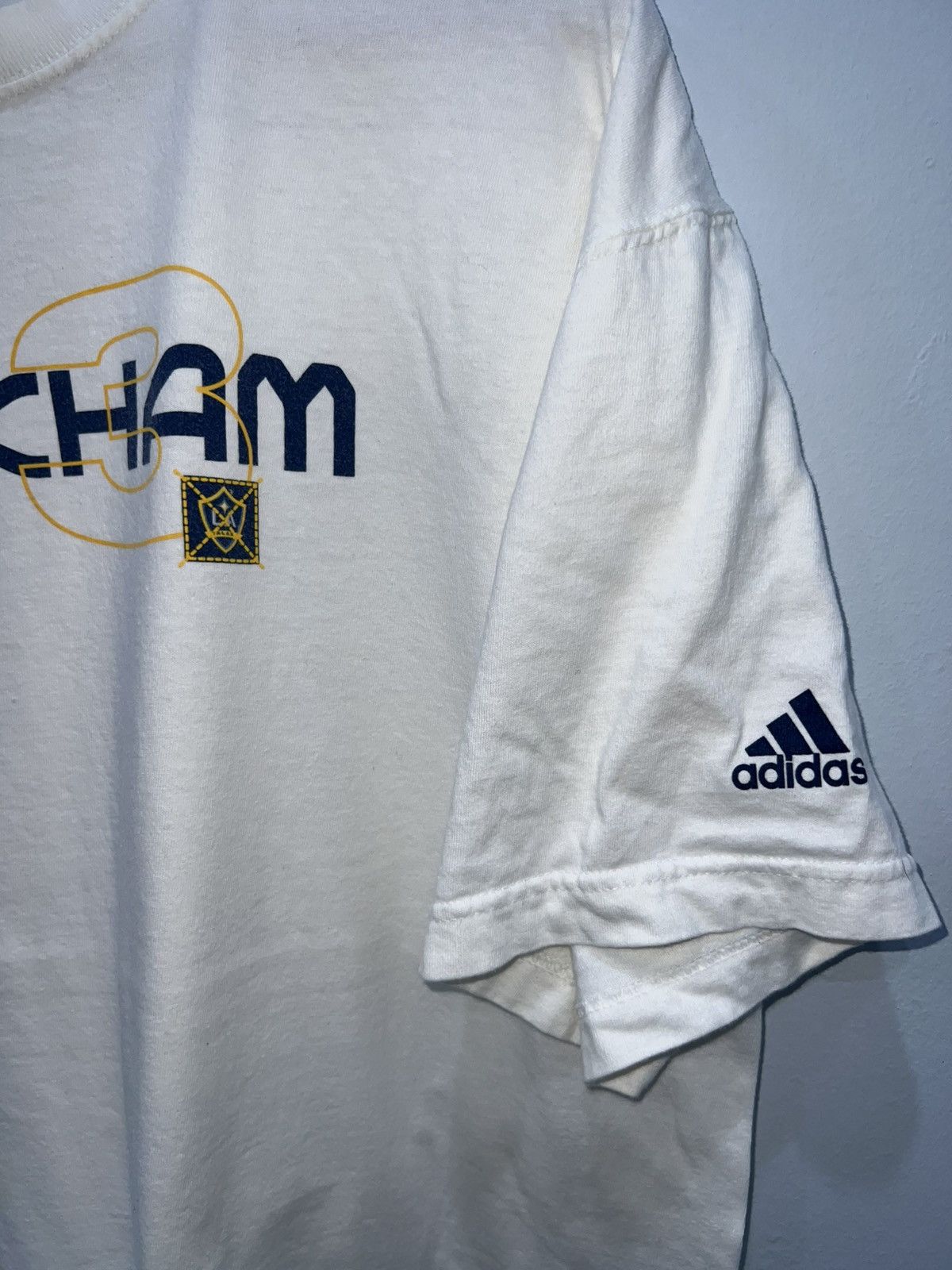 Adidas Adidas Beckham 23 White T-Shirt Size US XL / EU 56 / 4 - 2 Thumbnail