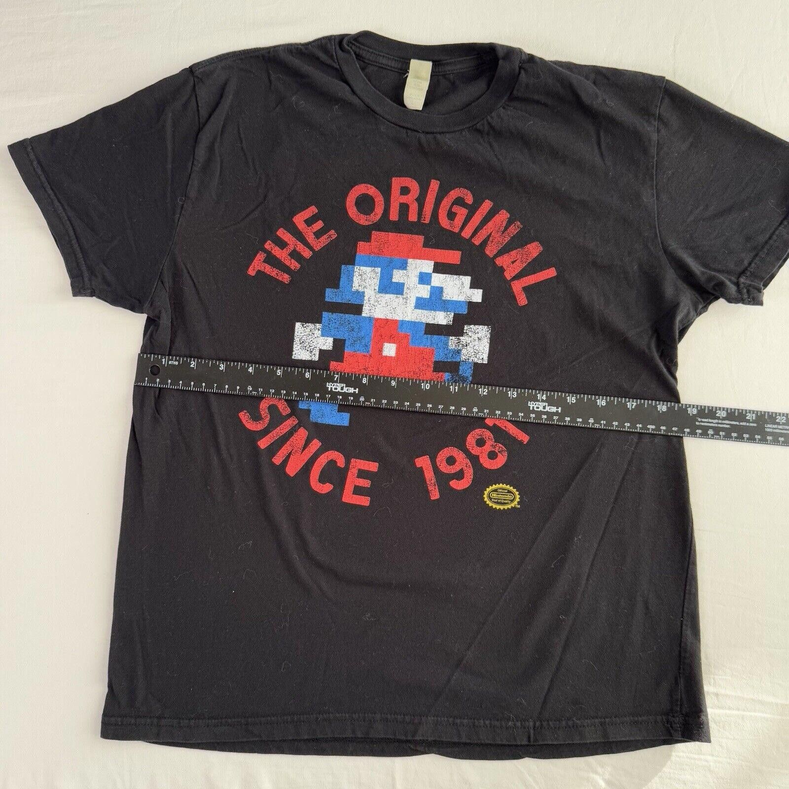 Nintendo Vtg Nintendo Mario Bros The Original 1981 T-Shirt Mens L HTF Size US L / EU 52-54 / 3 - 5 Thumbnail