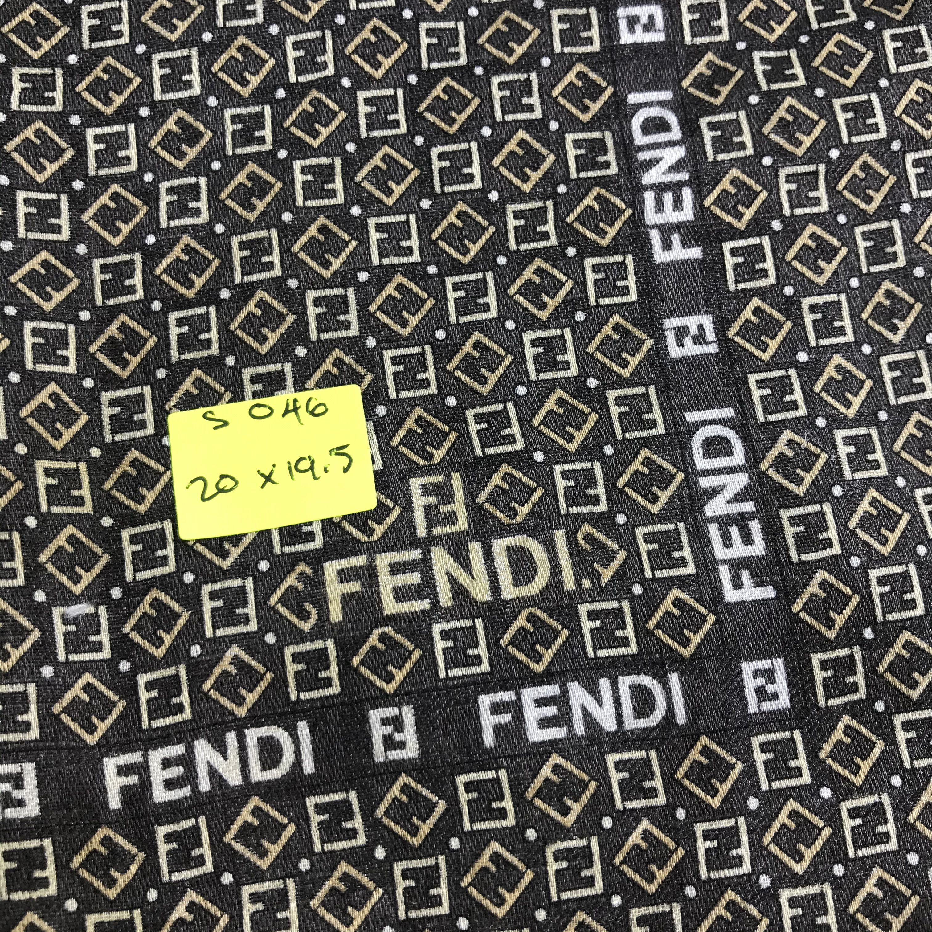 Vintage Fendi Bandana / Handkerchief / Neckerchief - S046 Size ONE SIZE - 5 Thumbnail