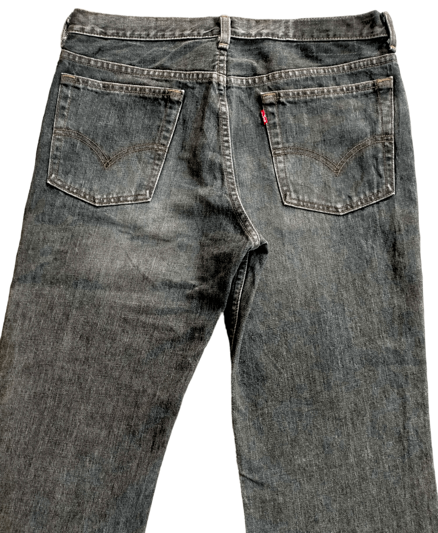 Japanese Brand Flare Jeans Levis 517 Boot cut Black Denim Size US 32 / EU 48 - 3 Thumbnail