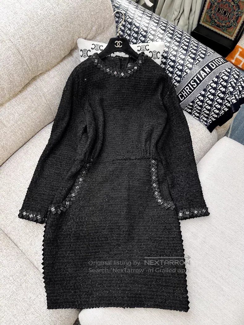 Chanel Chanel Tweed dress Size S / US 4 / IT 40 - 2 Thumbnail