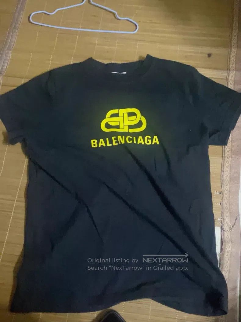 Balenciaga Balenciaga Logo Embroidered Front Letter Loose Short Sleev Size S / US 4 / IT 40 - 1 Thumbnail