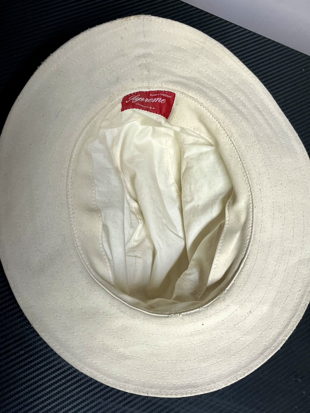 Supreme Supreme 2013 SS13 Canvas Crusher Bucket Hat Size ONE SIZE - 5 Thumbnail
