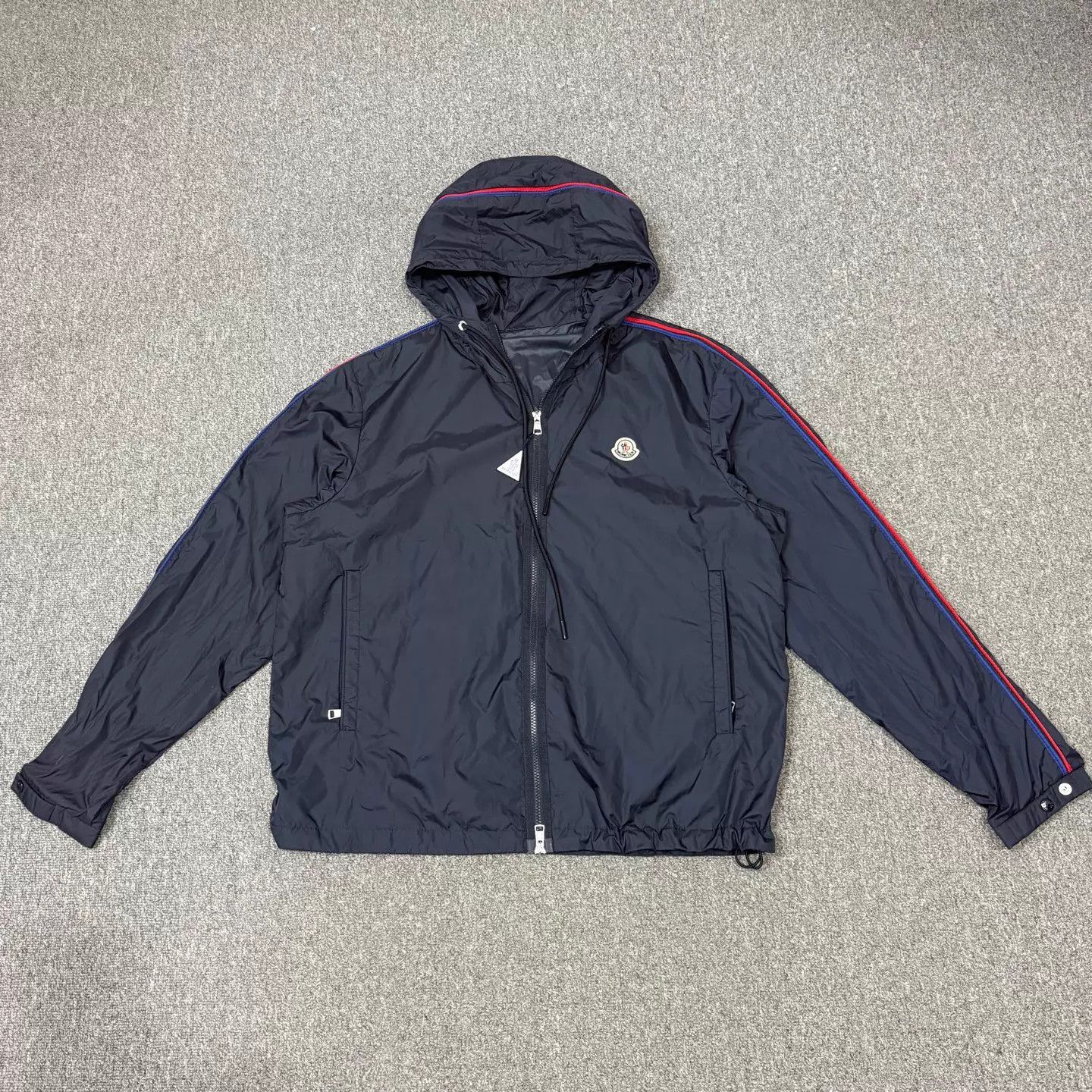 Moncler Moncler HATTAB Navy Hooded Jacket Size 5 Mint Size US XXL / EU 58 / 5 - 1 Thumbnail