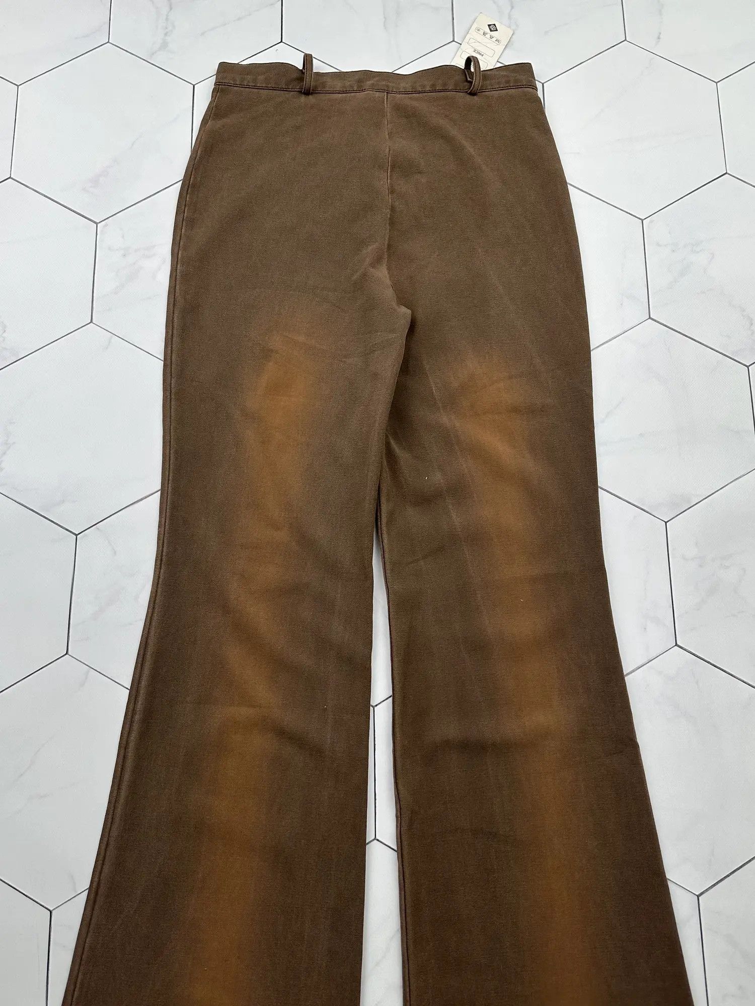 Japanese Brand Vintage Faded Flare Pants (B417)E2 Size 27" / US 4 / IT 40 - 8 Thumbnail