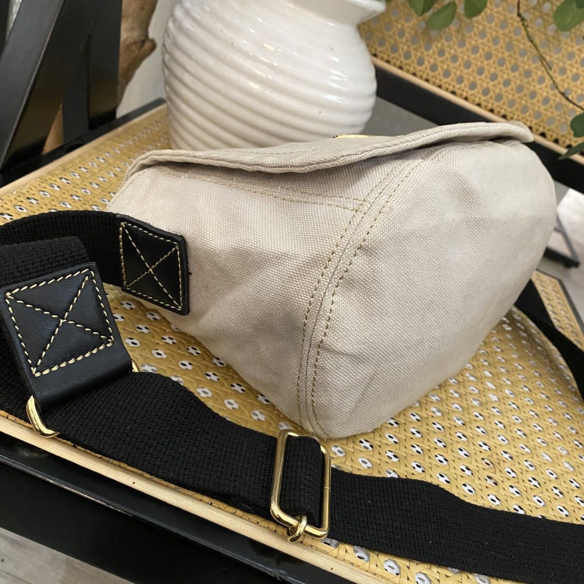 Vivienne Westwood Vivien Westwood Beige Canvas Crossbody Bag Size ONE SIZE - 3 Thumbnail