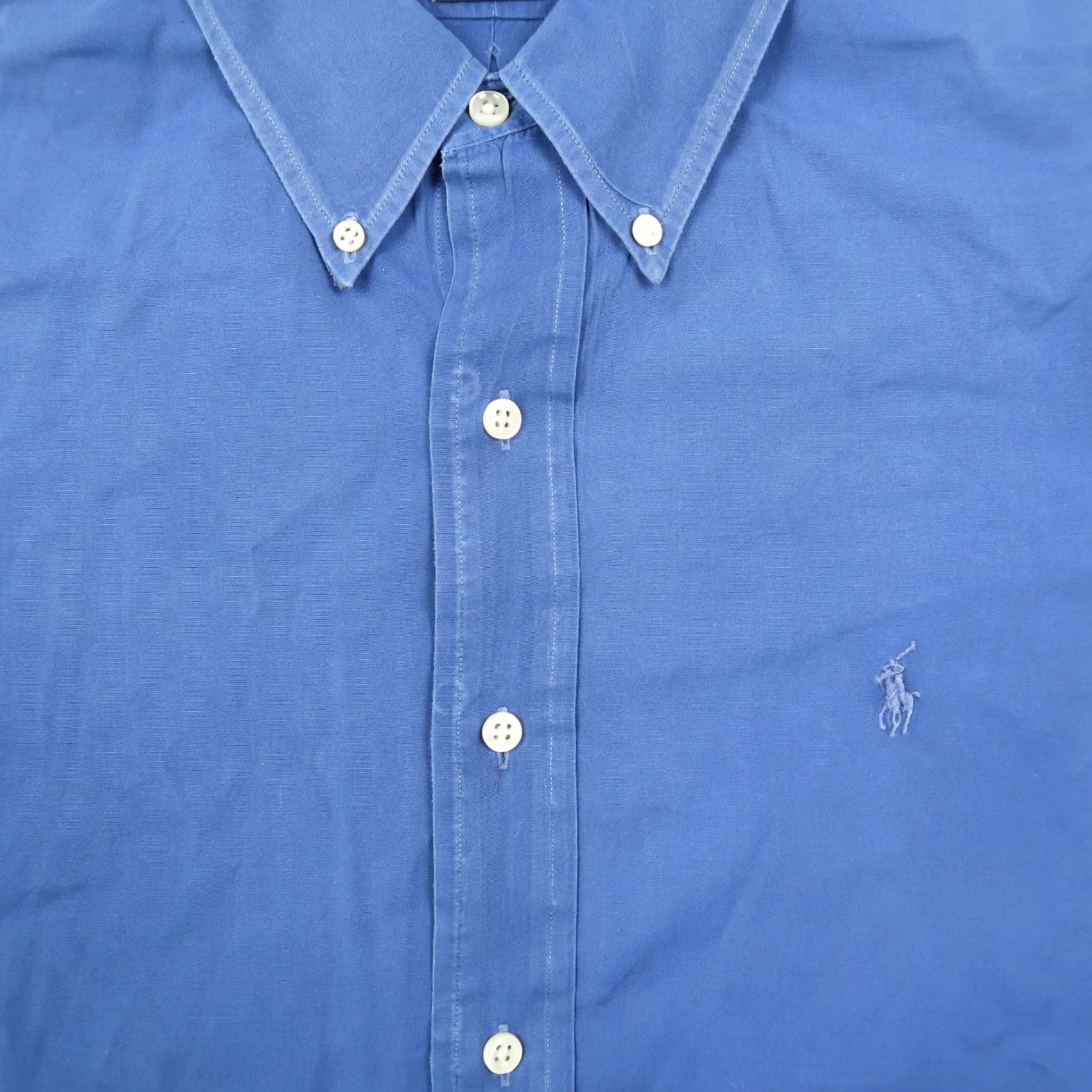 Polo Ralph Lauren VINTAGE Polo Ralph Lauren Blake Shirt Mens XL Blue Button-Down Logo Shirt Size US XL / EU 56 / 4 - 6 Thumbnail