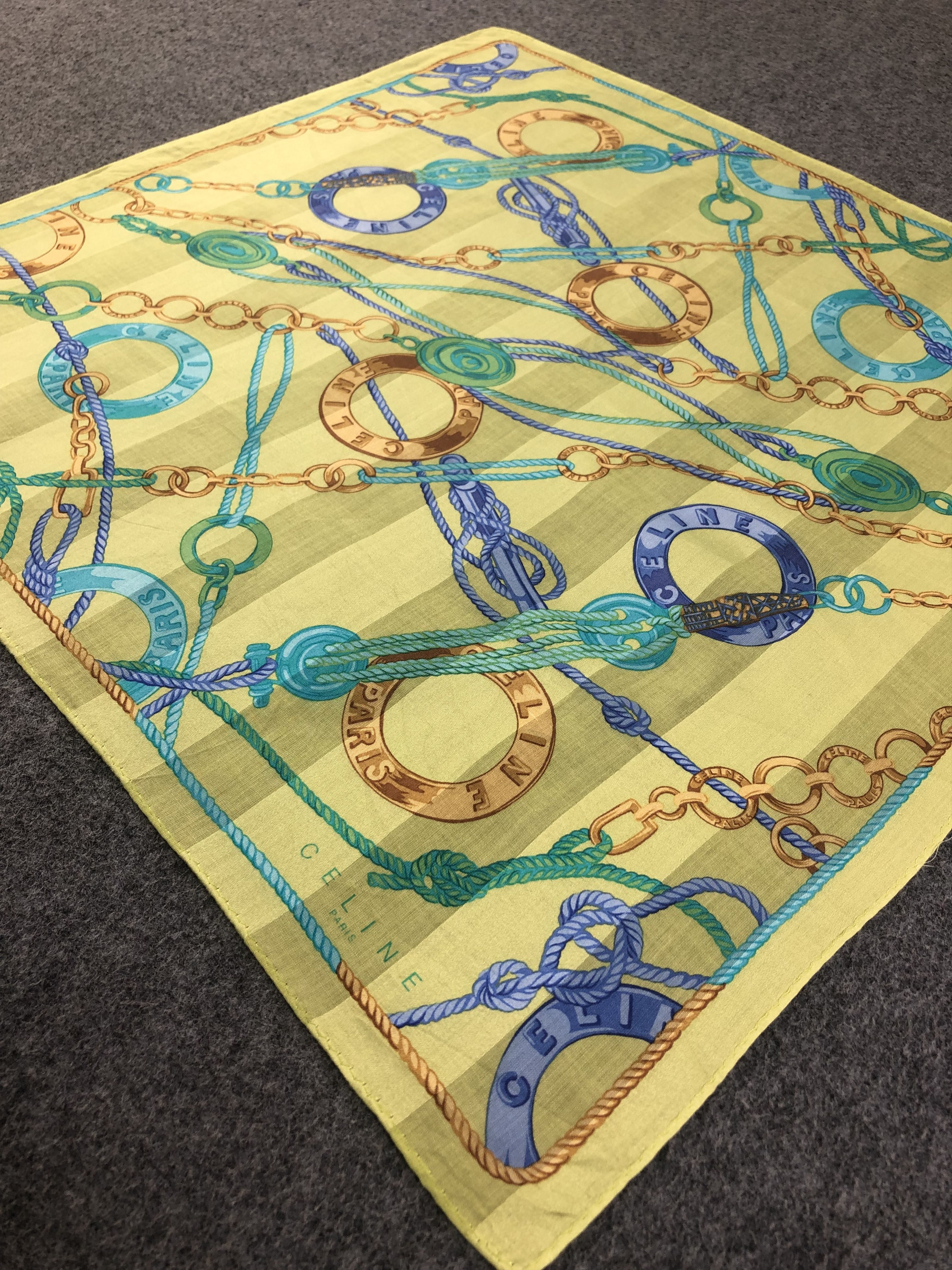 Celine Celine Handkerchief / Bandana / Neckerchief Size ONE SIZE - 4 Thumbnail