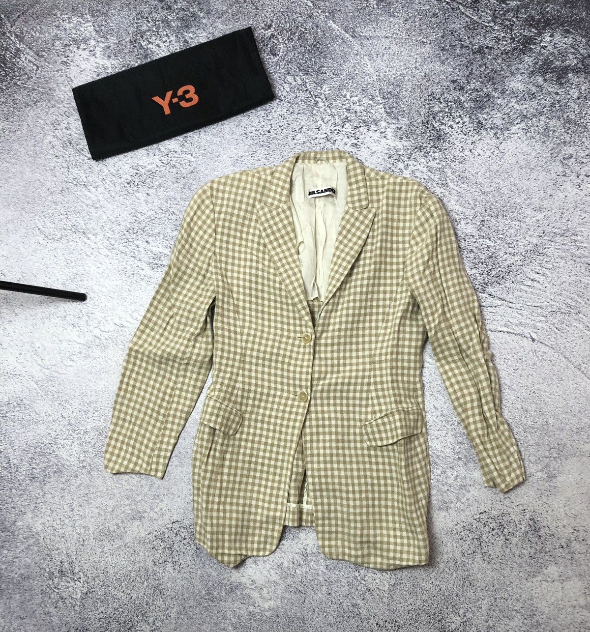 Jil Sander × Vintage Women’s vintage blazer Jil Sander y2k casual rare ykk Size L / US 10 / IT 46 - 1 Thumbnail