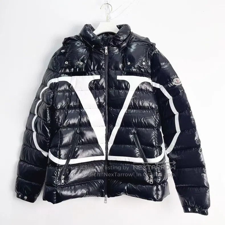 Valentino Valentino Co-branded down jacket Size L / US 10 / IT 46 - 1 Thumbnail