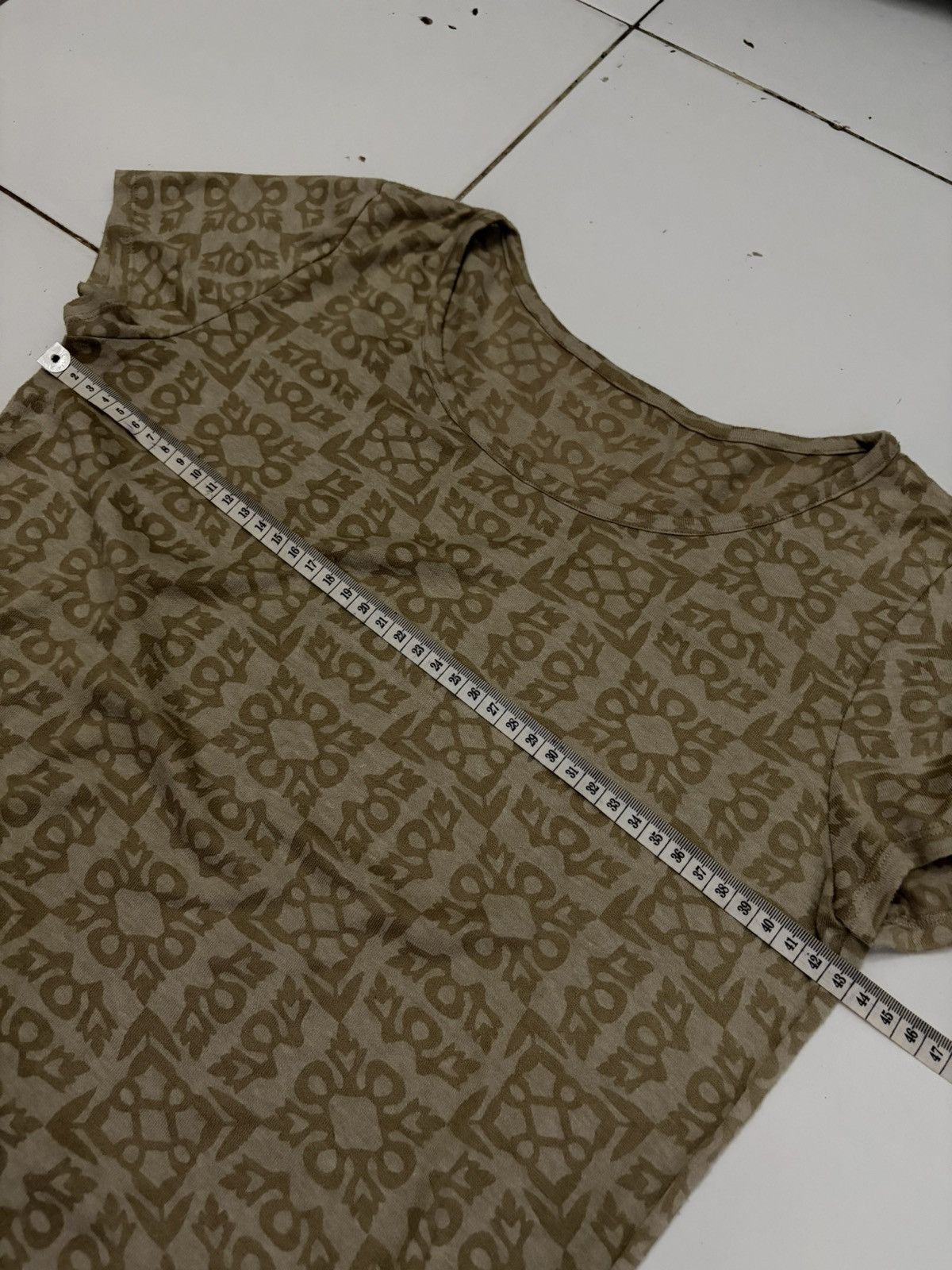 yoshie inaba Yoshie Inaba Tessellated Geometric Pattern T-Shirt Size S / US 4 / IT 40 - 10 Thumbnail